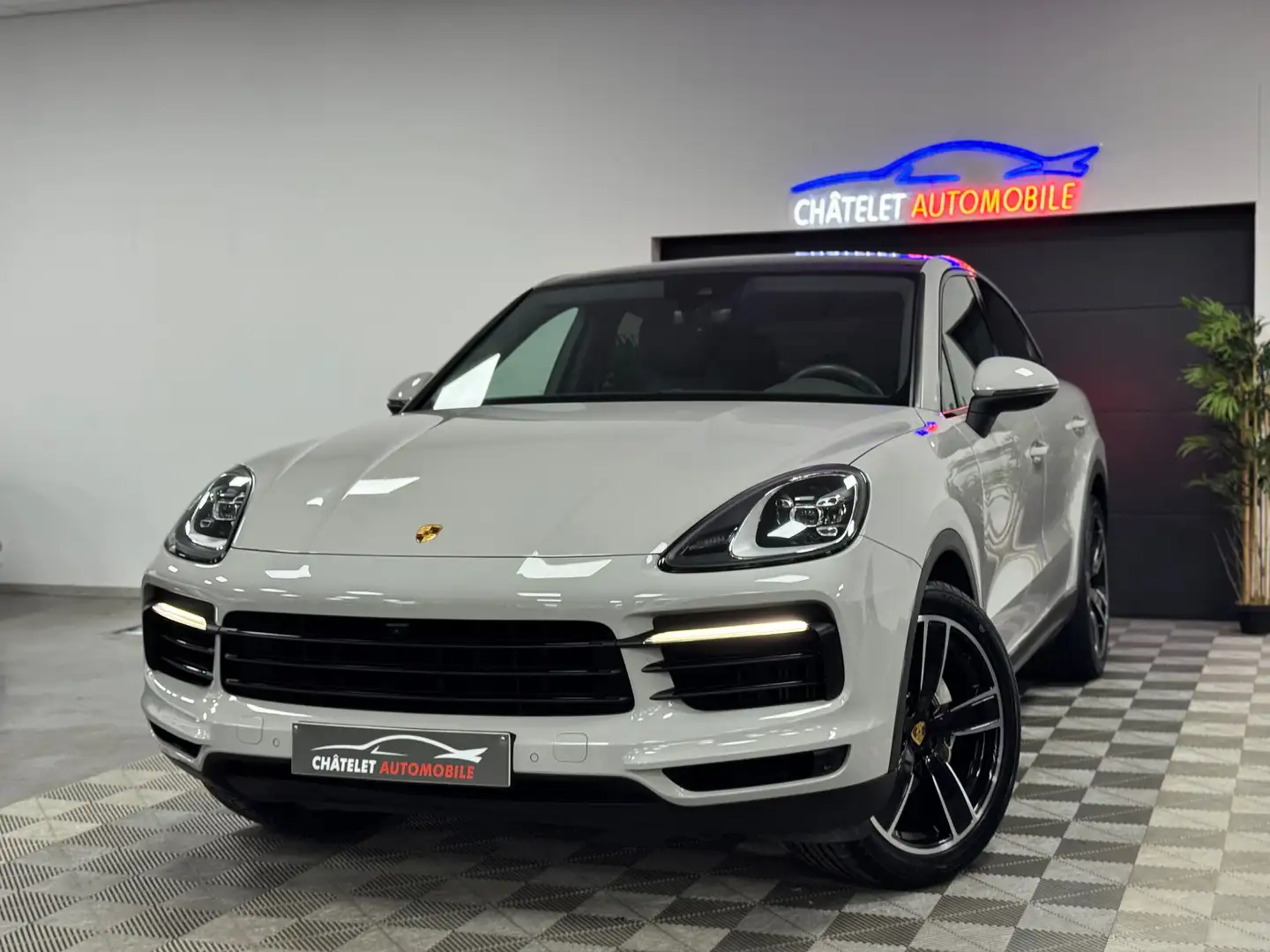 Porsche Cayenne coupé 3.0 Turbo V6 Tiptronic S Gris - 1