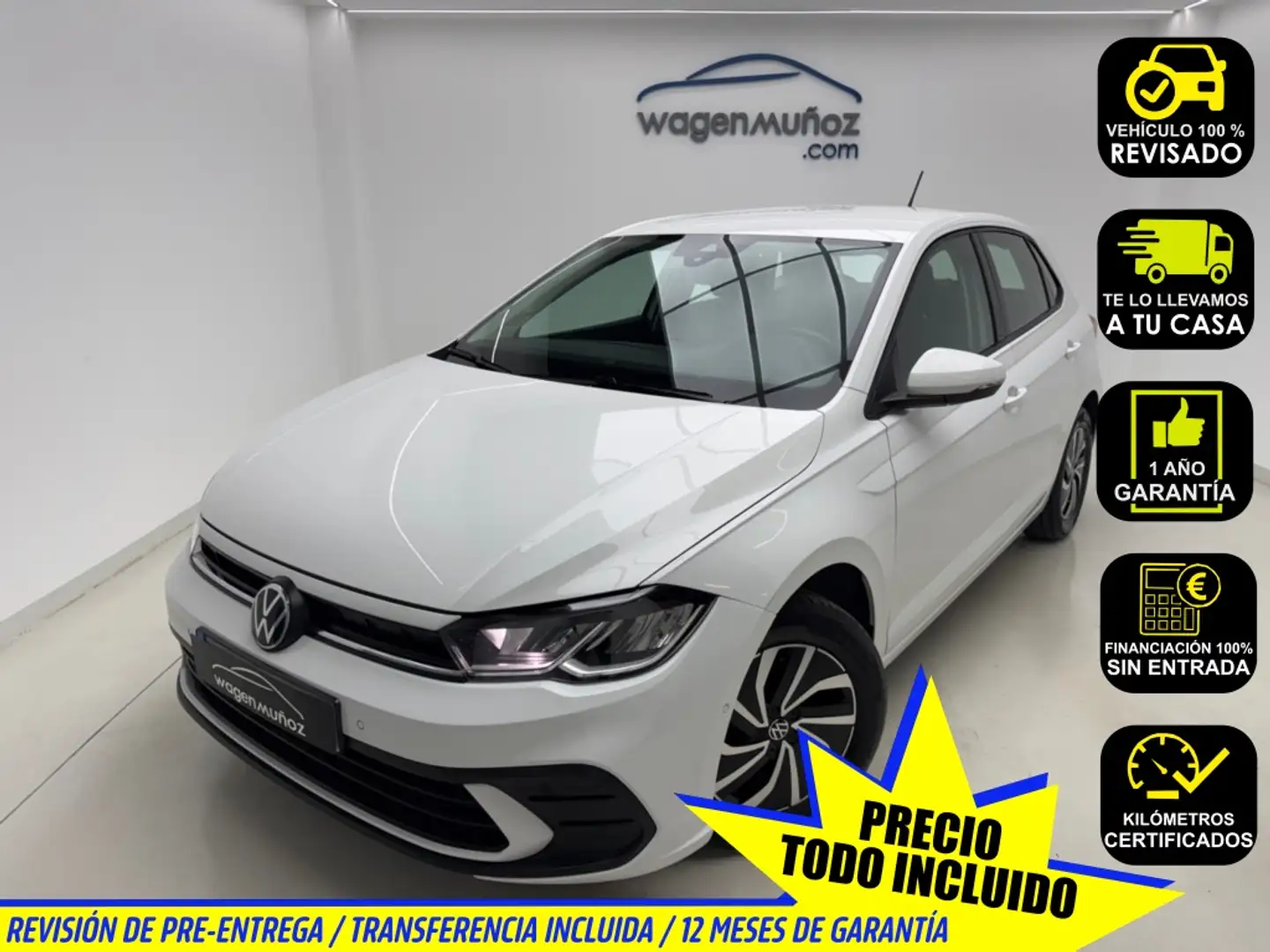 Volkswagen Polo 1.0 TSI Life 70kW Blanco - 1