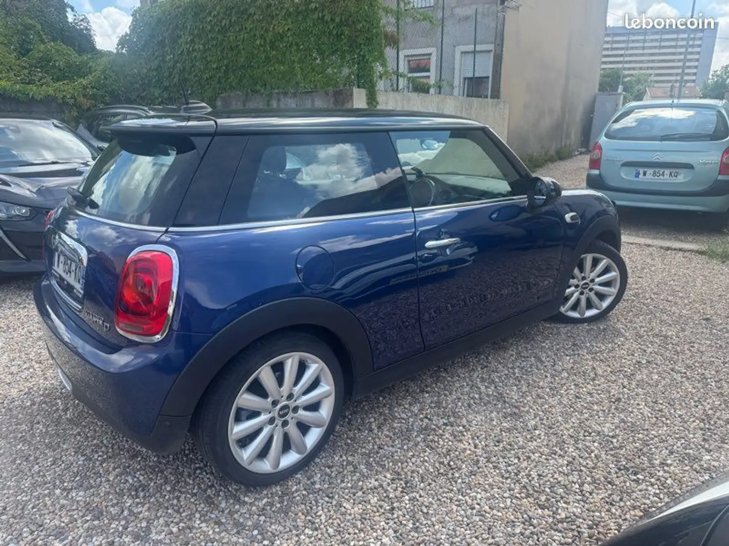 MINI Cooper D 116 ch pack chili Azul - 2