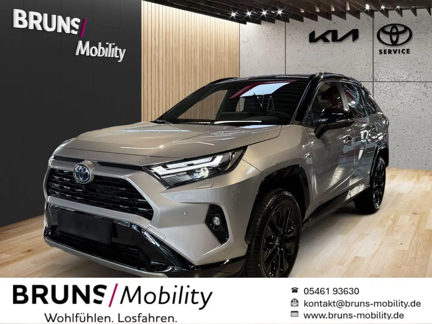 Toyota RAV 4 2.5 Hybrid 4x2 Style Navi JBL 360-Kamera Silber - 1