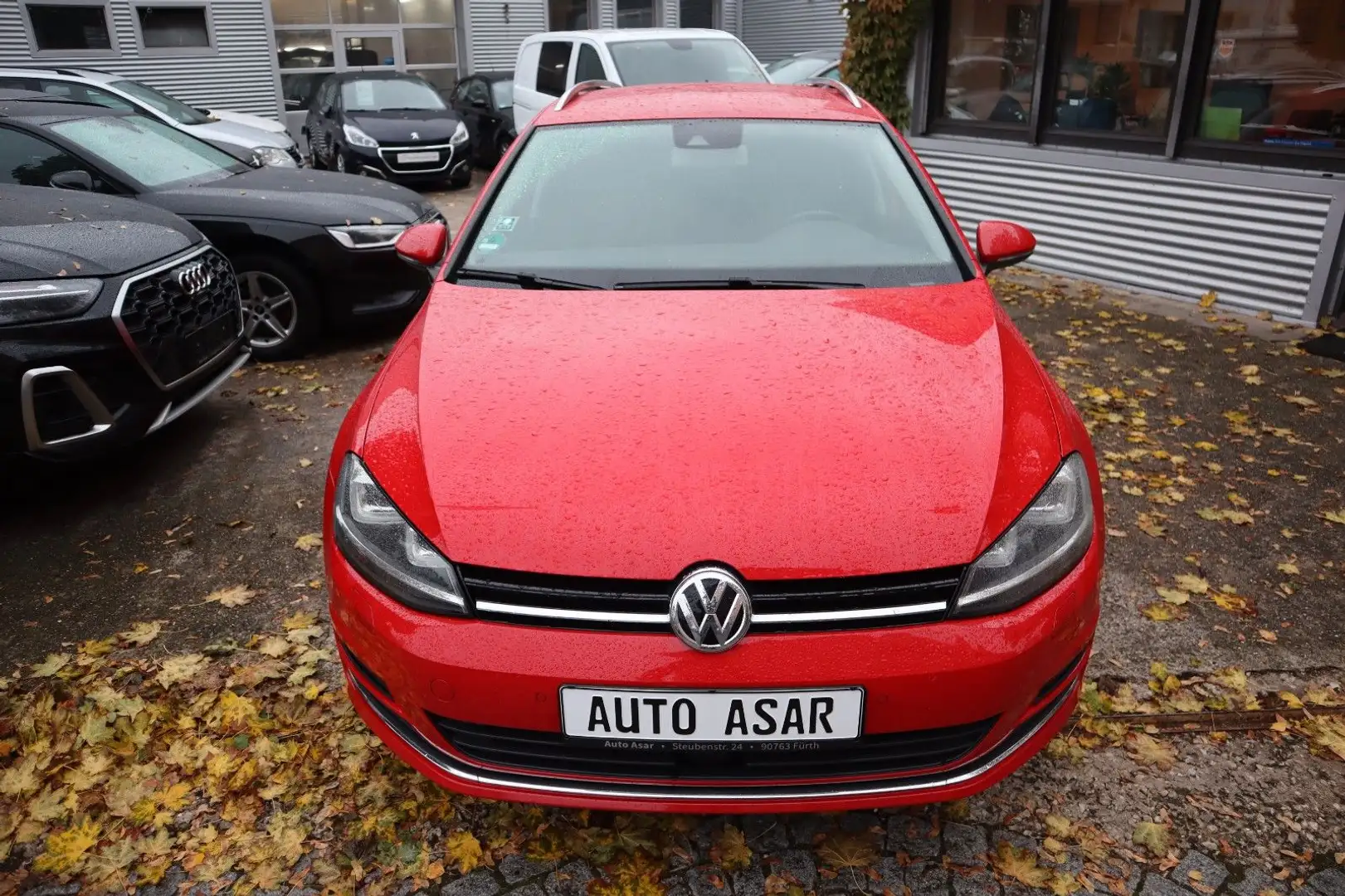 Volkswagen Golf VII Variant 2,0TDI Highline/AHK/Standheiz. Rot - 2