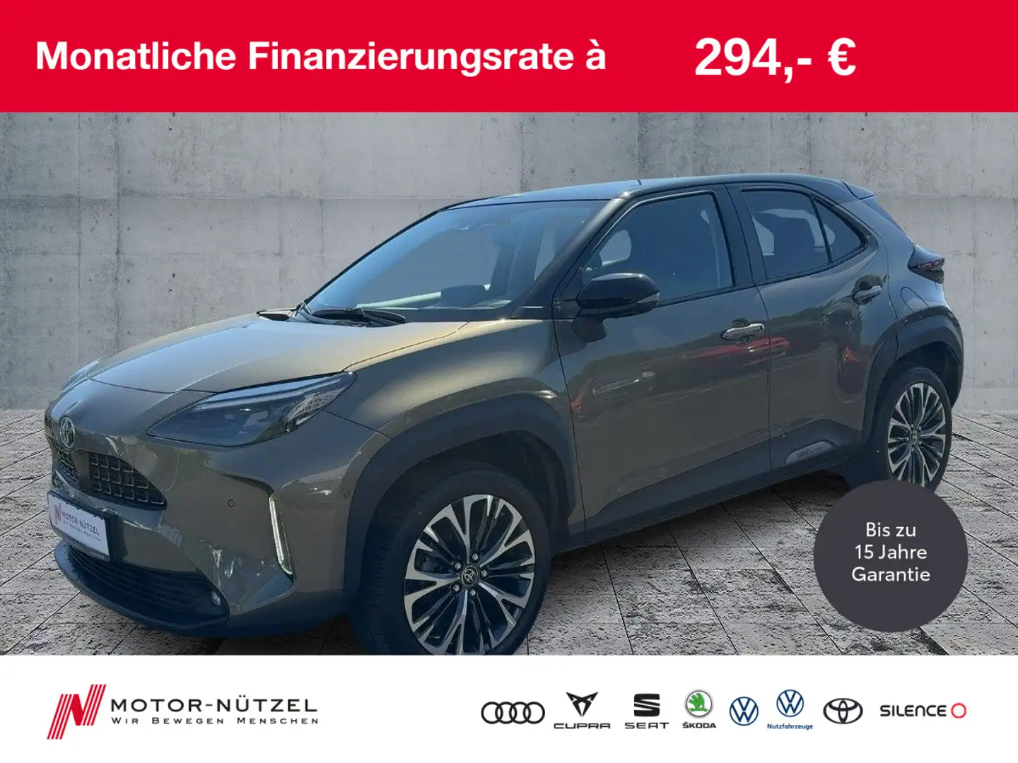 Toyota Yaris Cross 1.5Hybrid AWD ELEGANT MATRIX+NAV+ACC Schwarz - 1