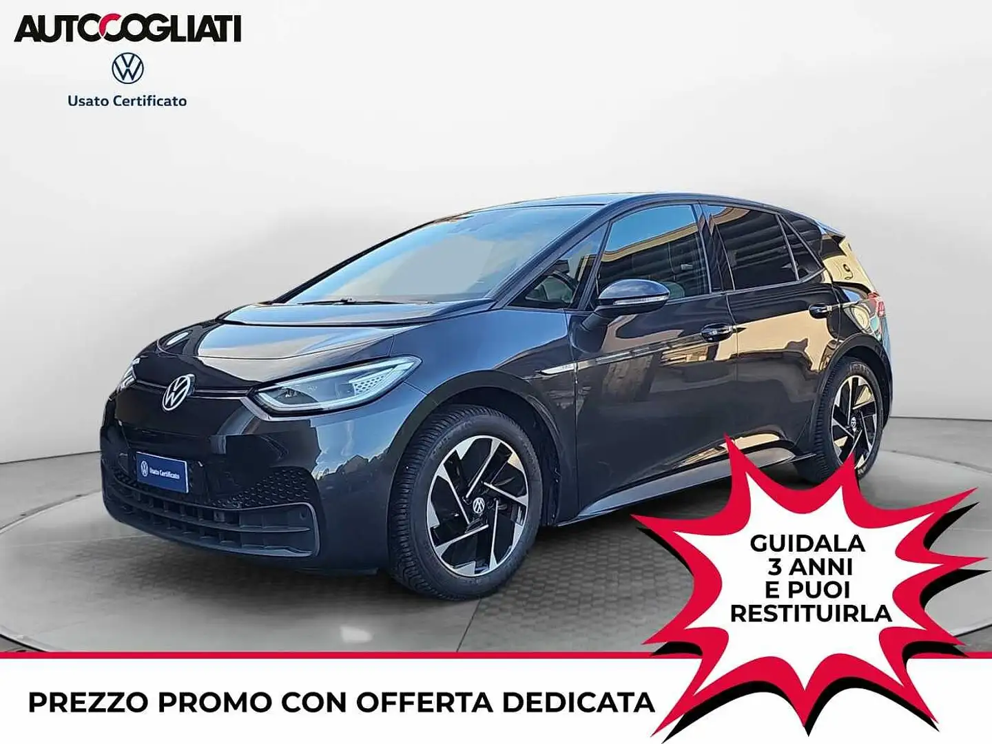 Volkswagen ID.3 ID ID.3 BATTERIA DA 58KWH Negru - 1