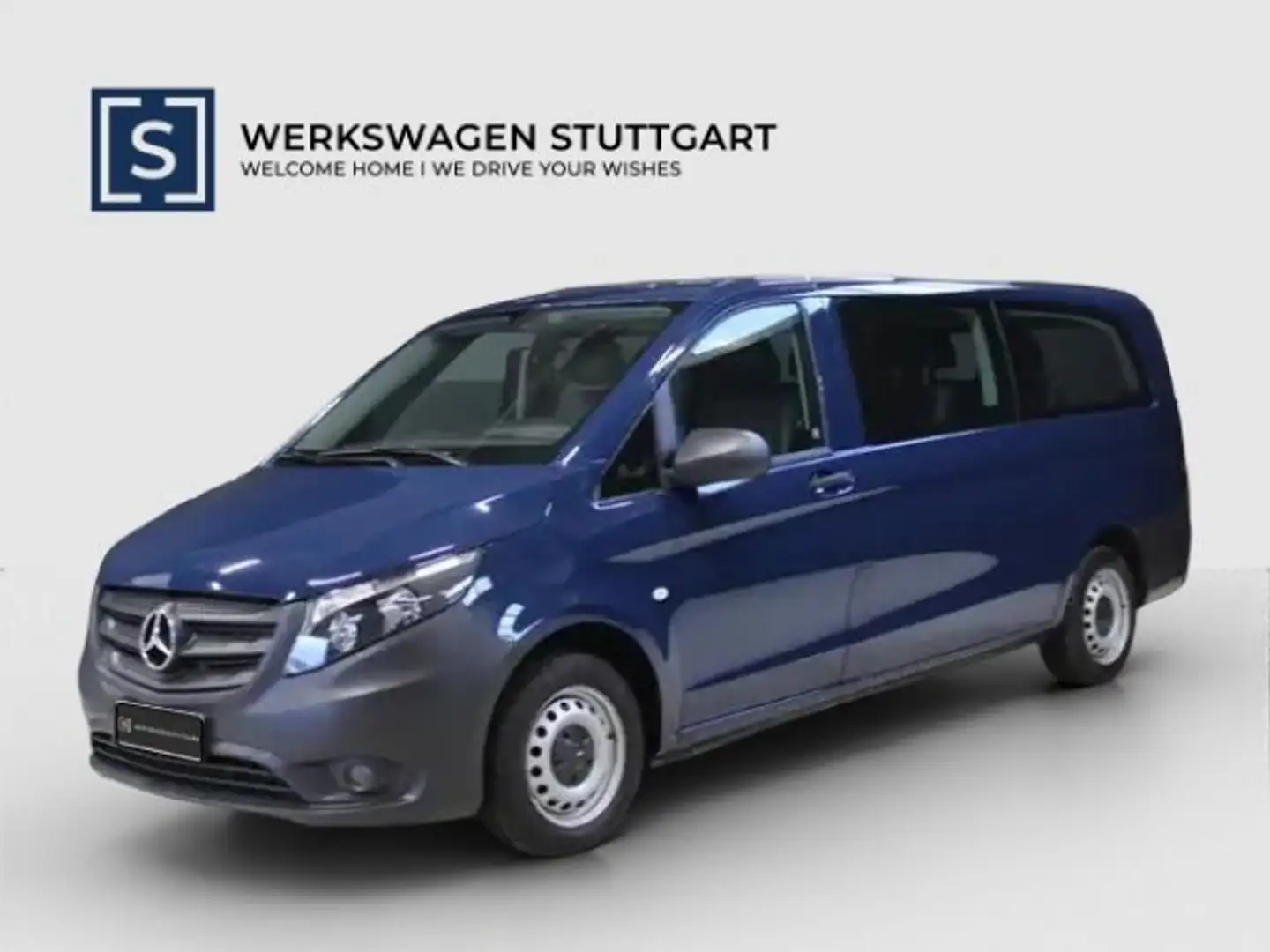 Mercedes-Benz Vito Vito Tourer 114 CDI Pro extralang (EURO 6d-TEMP) Bleu - 1