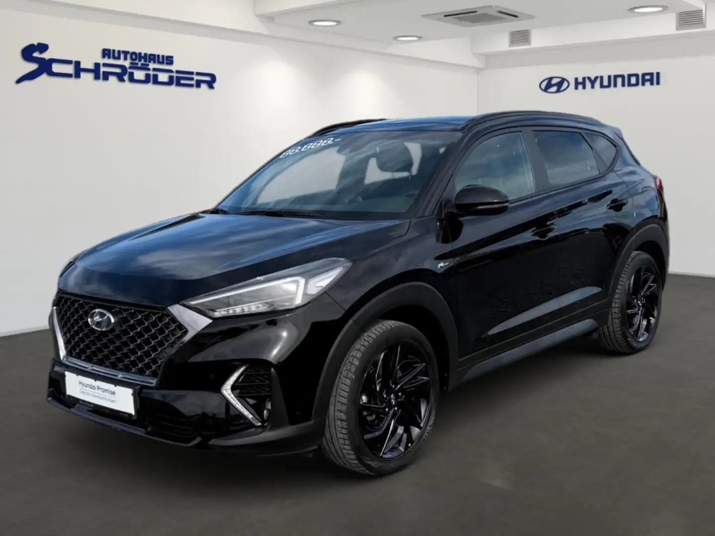 Hyundai TUCSON 1.6T 4WD N-Line AHK Navi Panoramadach LED Smart-Ke Noir - 1