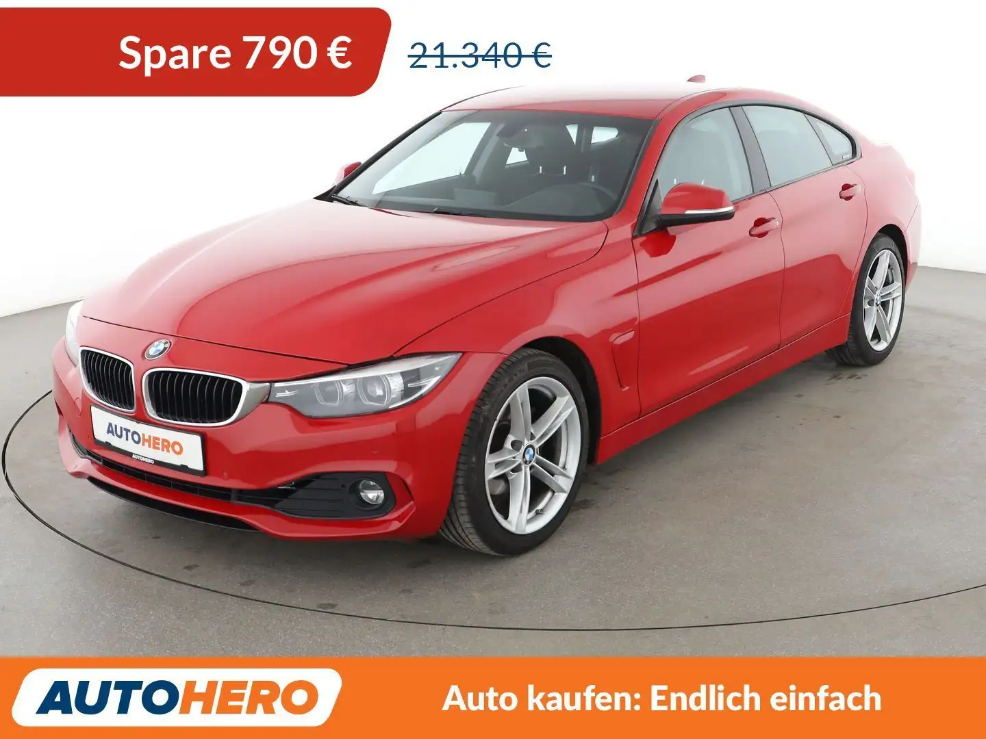 BMW 420 420i Gran Coupé Advantage Aut.*NAVI*LED*TEMPO*PDC* Rot - 1