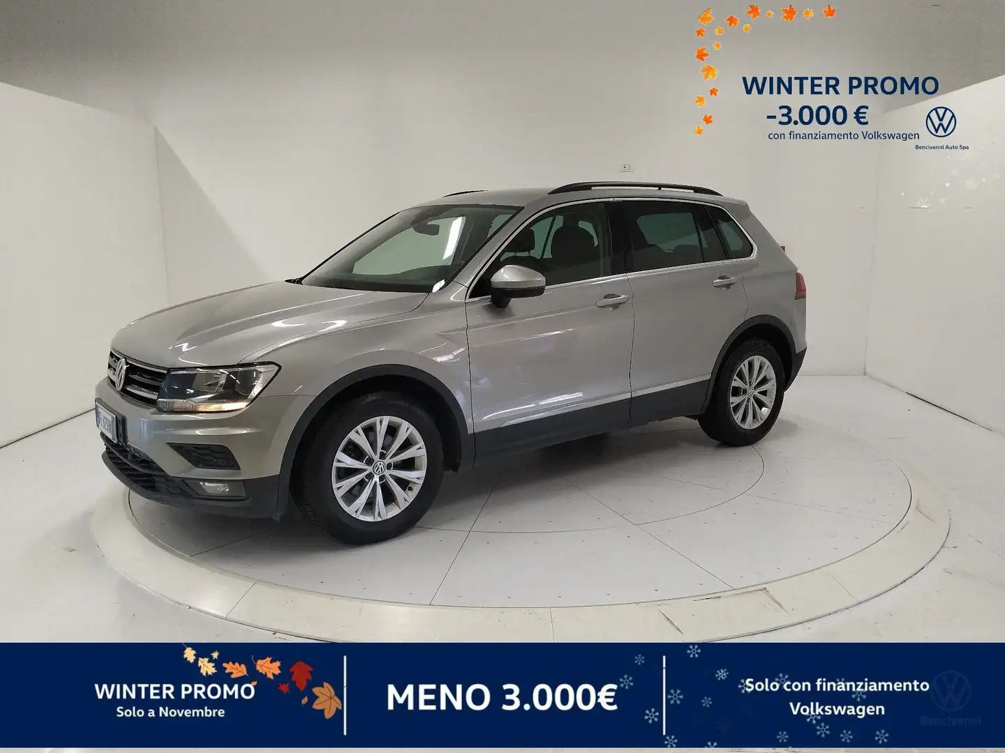 Volkswagen Tiguan 2ª serie 2.0 TDI SCR DSG Business BlueMotion Tech Zilver - 1