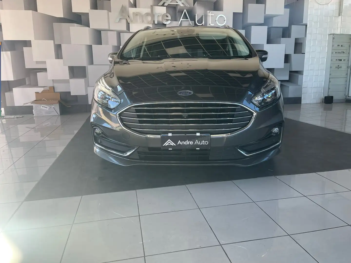 Ford S-Max S-Max 2.0 ecoblue Titanium Business s autocarro Gris - 1