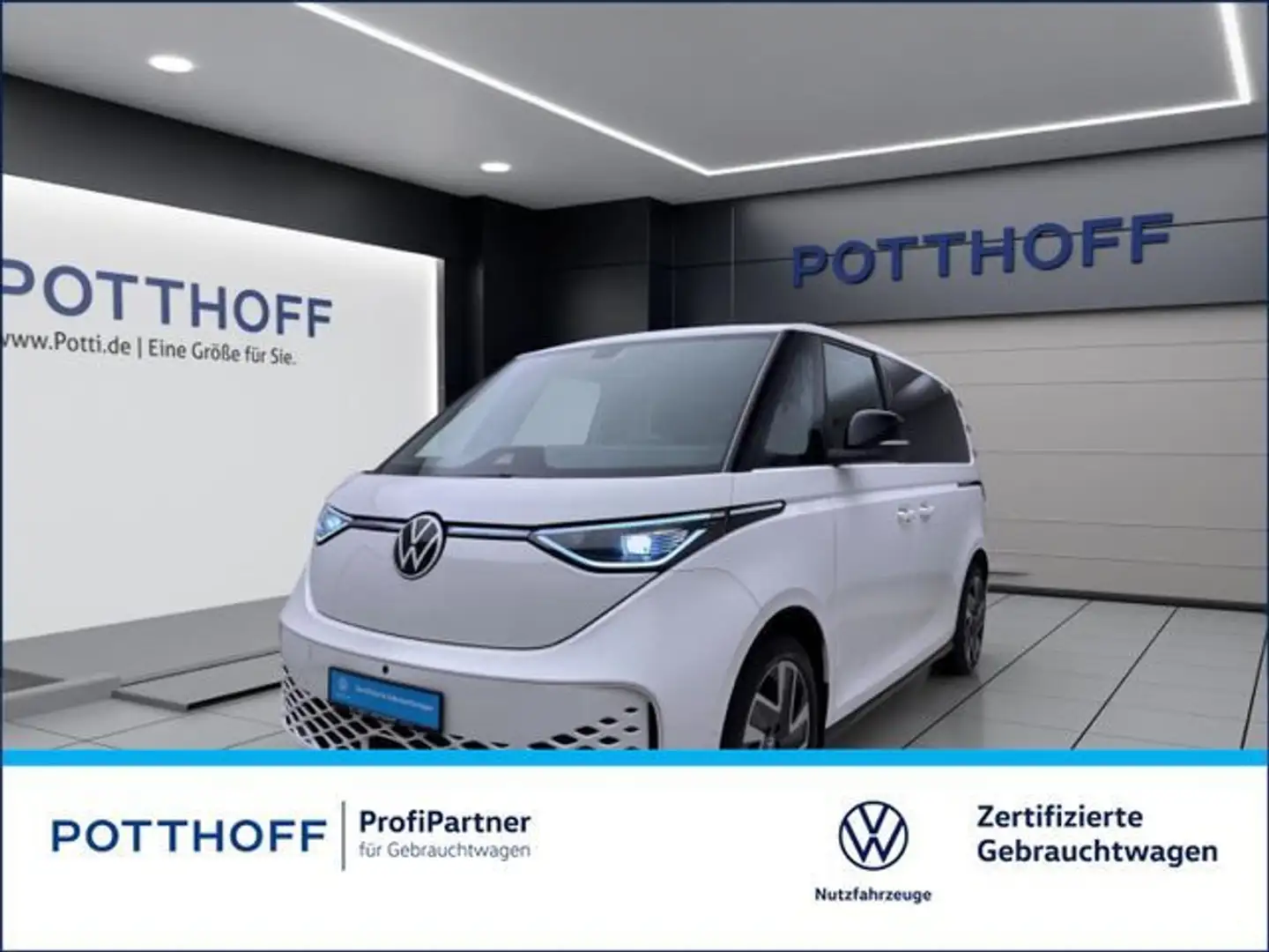 Volkswagen ID. Buzz ID Buzz PRO AHK KAMERA IQ.LIGHT PDC NAVI Weiß - 1