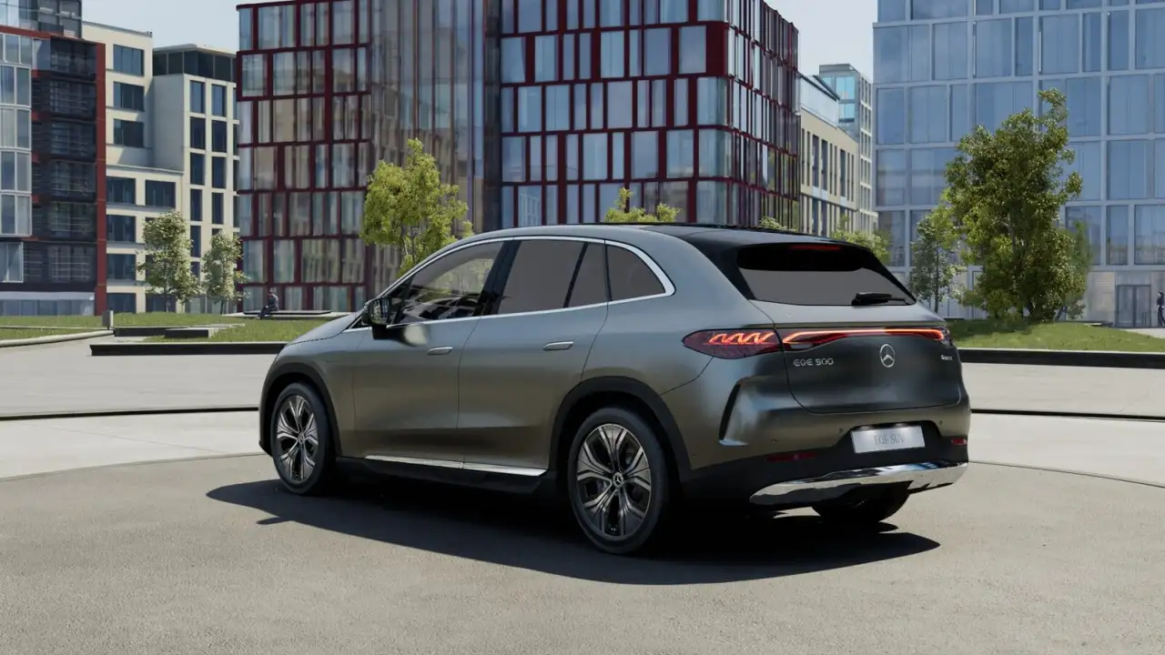 Mercedes-Benz EQE SUV 500 4M Electric Art HYPER Burmester 360°, миниатюра 5