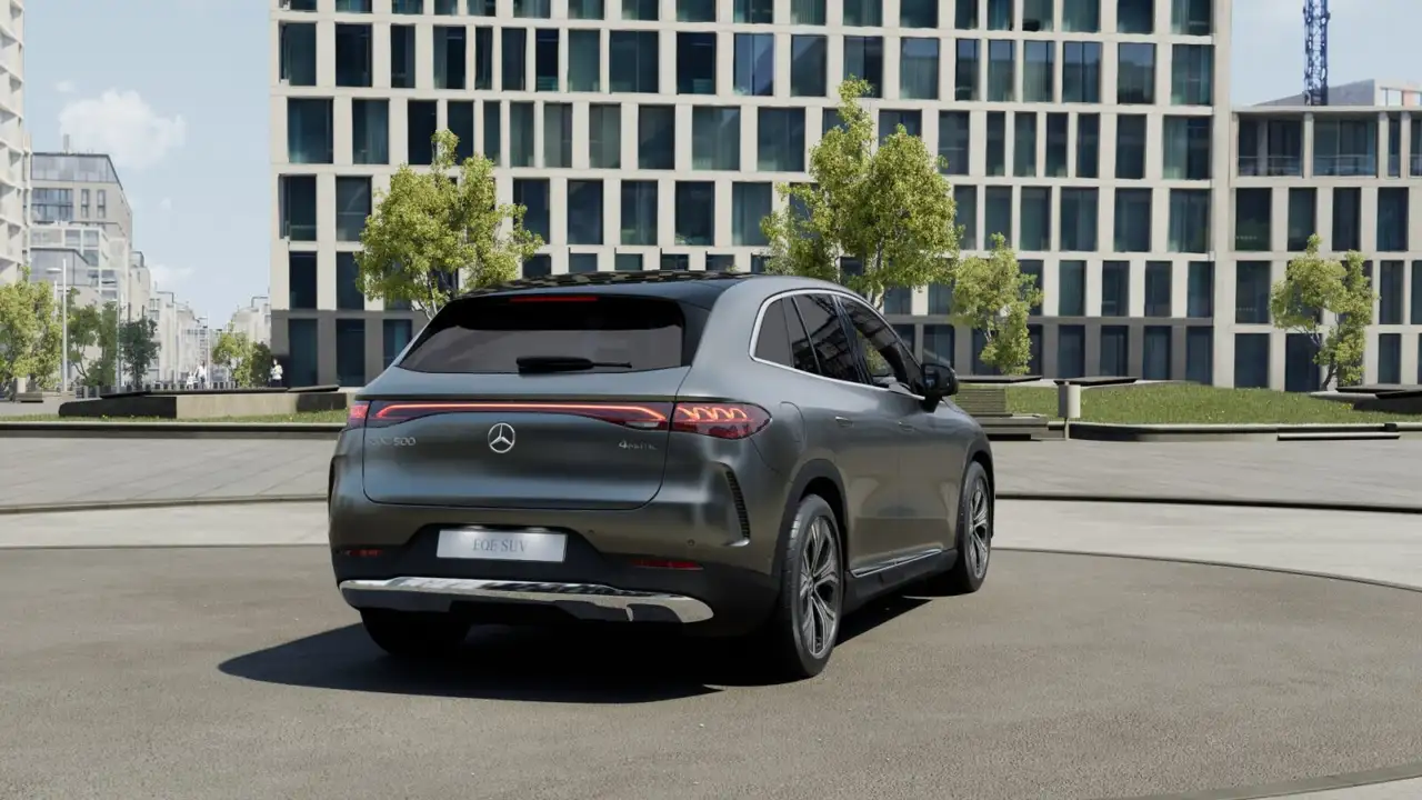 Mercedes-Benz EQE SUV 500 4M Electric Art HYPER Burmester 360°, миниатюра 4