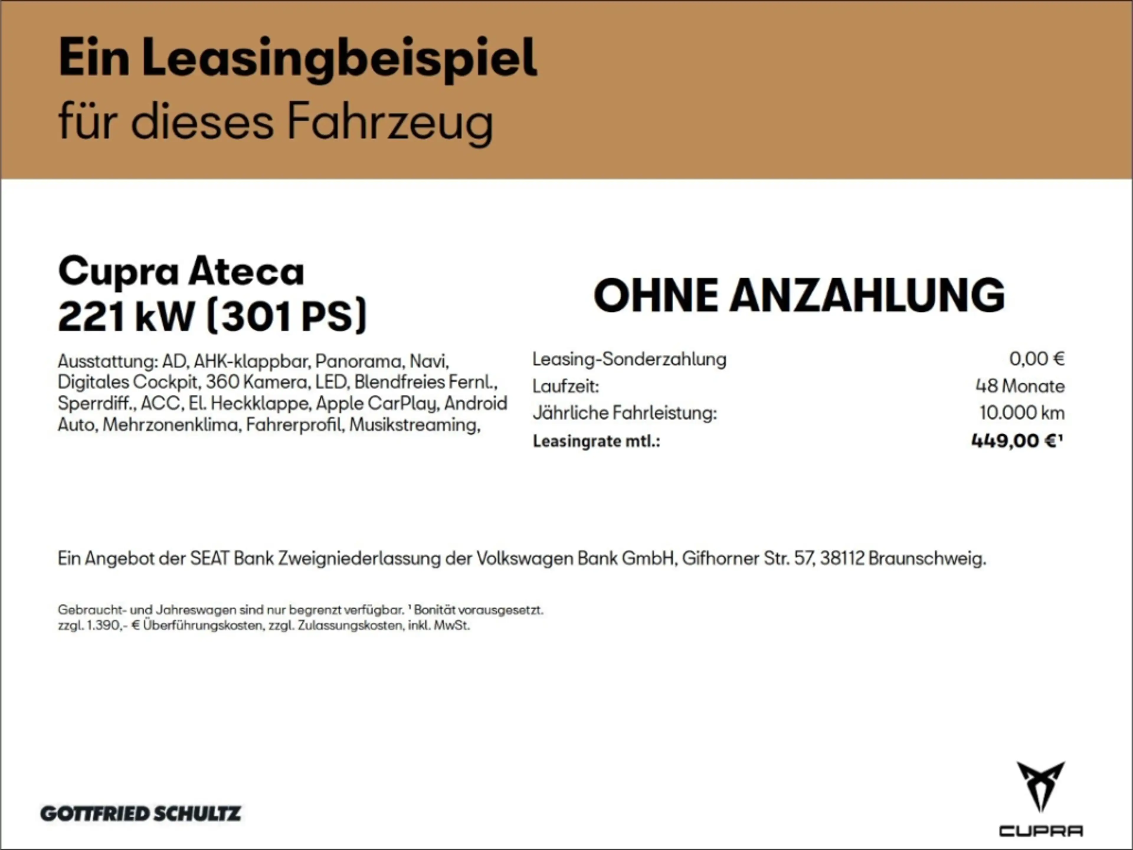 CUPRA Ateca VZ 2.0 TSI DSG 4Drive KAMERA AHK PANO KESSY — photo 2