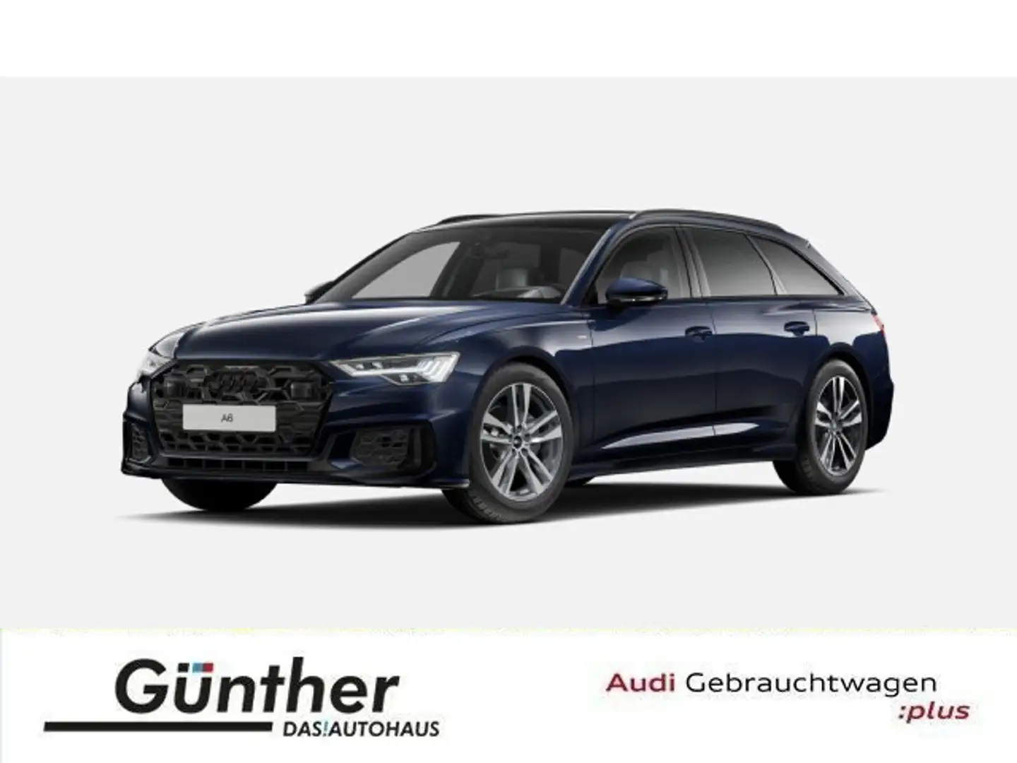 Audi A6 40 TDI QUATTRO S LINE+WINTERRÄ+SITZBELÜ Blau - 1