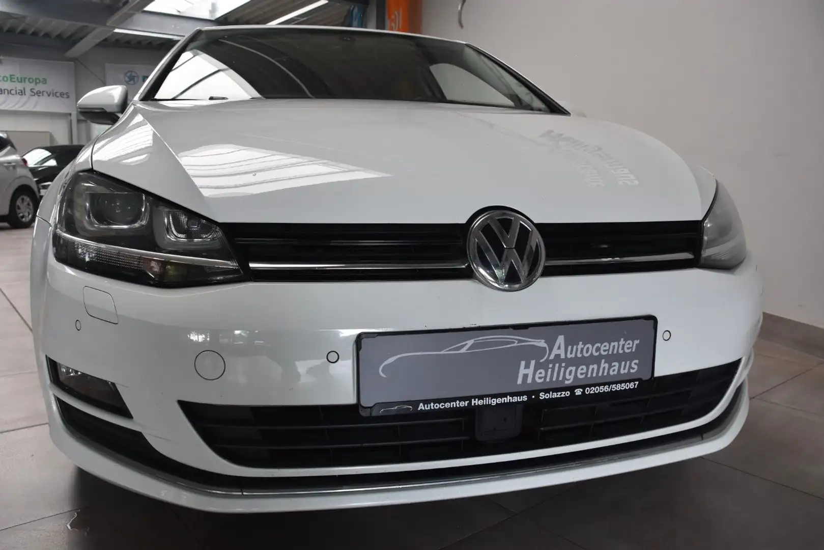 Volkswagen Golf 7 1.4 TSI Highline DSG BiXenon Navi ParkAst Blanc - 1