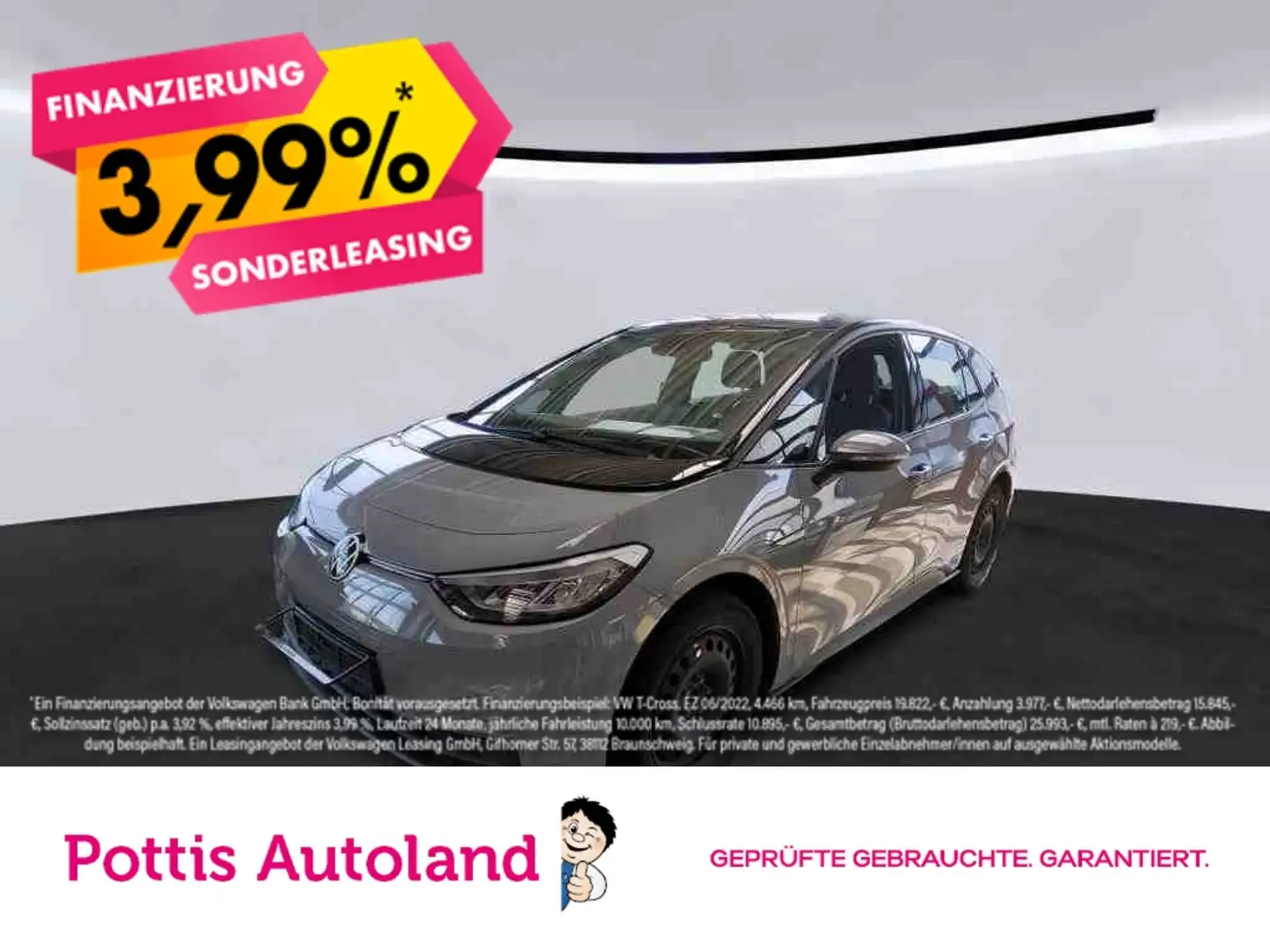 Volkswagen ID.3 PRO NAVI KLIMA PDC SHZG LM18 Grau - 1