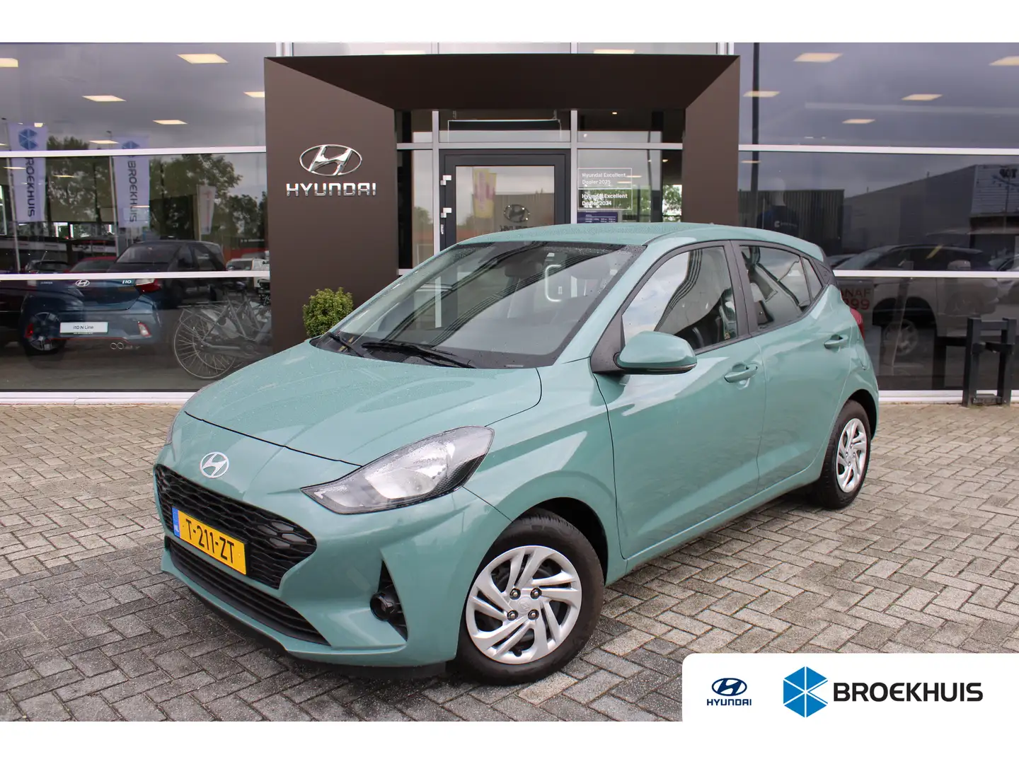 Hyundai i10 1.0 Comfort | Airco | Cruise control | DAB ontvang Groen - 1