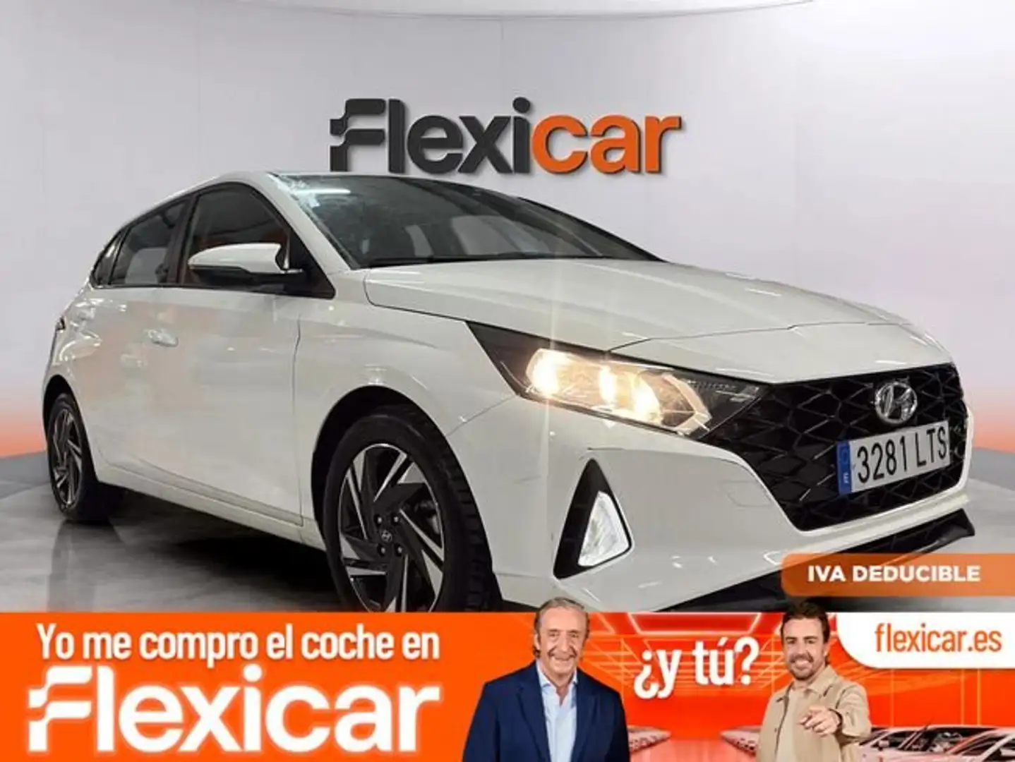 Hyundai i20 1.0 TGDI SLX 100 Blanco - 1