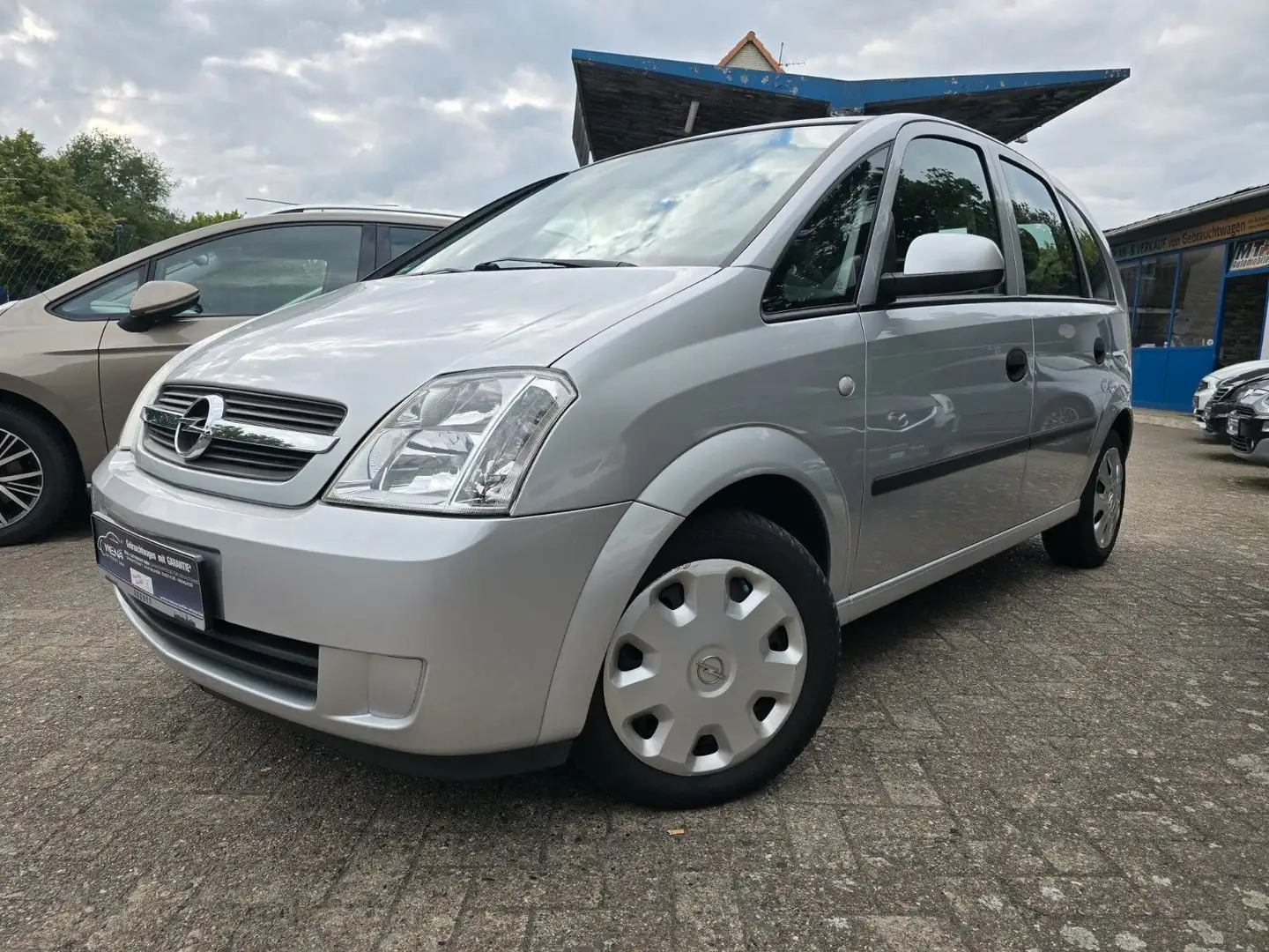 Opel Meriva 1.6; TÜV NEU;Inkl-2.Jahre Garantie;78-Tkm Silber - 2