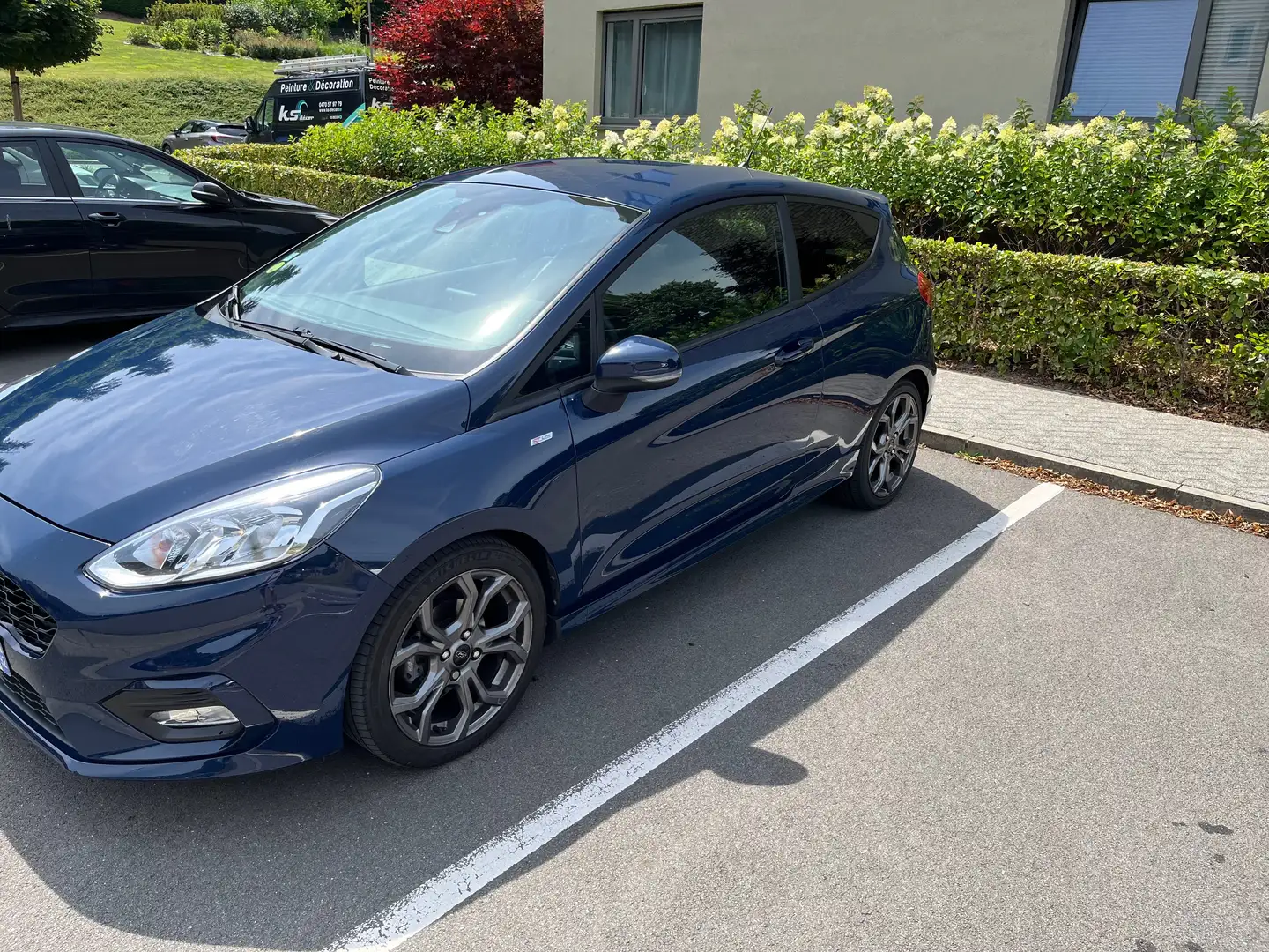 Ford Fiesta Fiesta 1.5 TDCi 120 ch S Bleu - 2