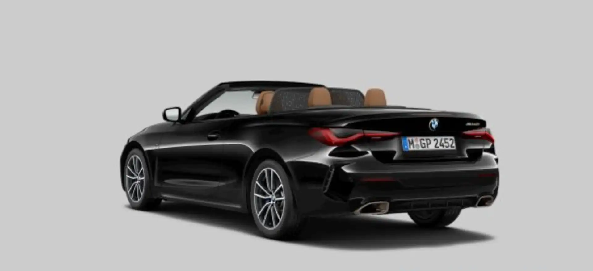 BMW 440 4-serie Cabrio M440i High Executive Parking/Drivin Noir - 2