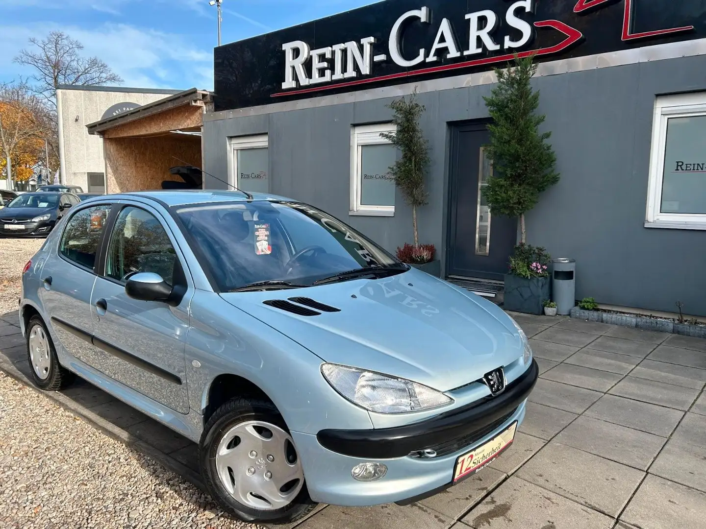 Peugeot 206 1.4/22TKM/I.HAND/AUTOMATIK/MFL/KLIMA/MFL Blau - 1