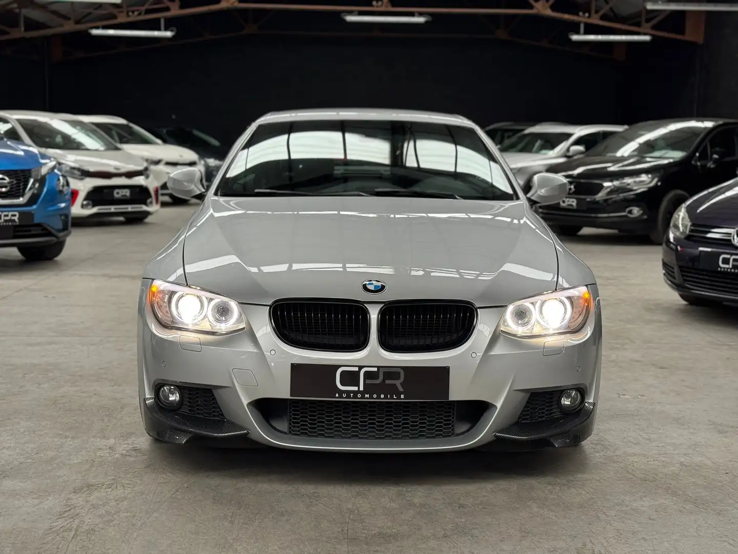 BMW 320 D * CABRIOLET * PACK M * GPS * SONO * CLIM Gris - 2
