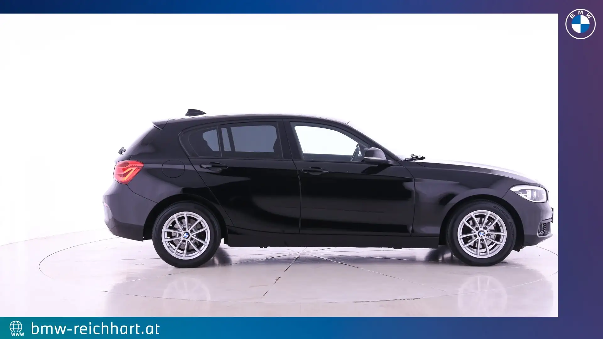 BMW 114 d Schwarz - 2