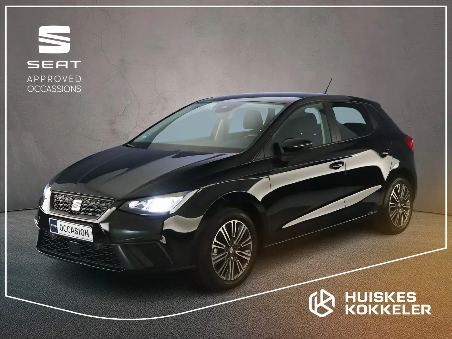 SEAT Ibiza Style Business Intense 1.0 TSI 95pk Navigatie, Cru Negro - 1