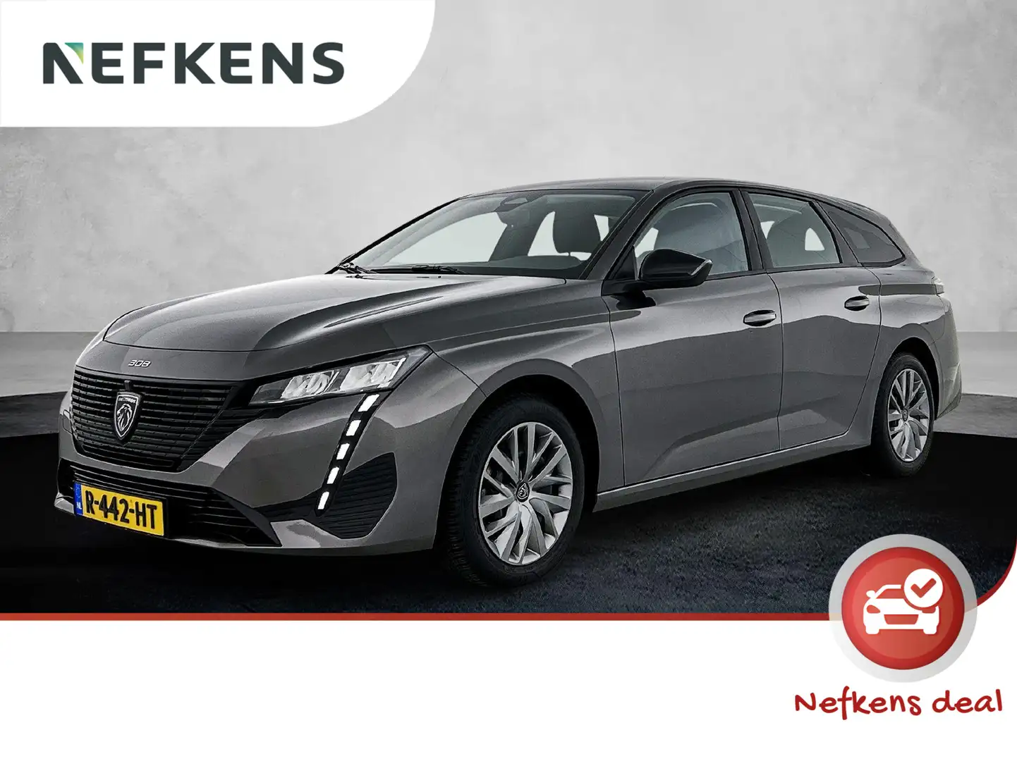 Peugeot 308 SW Active Pack Business 110 pk | Navigatie via App Grau - 1