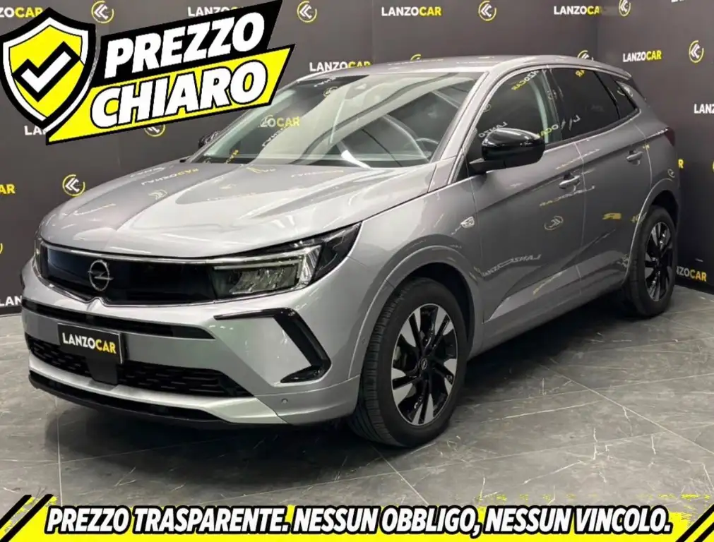 Opel Grandland X, 1.5 130CV ELEGANCE AUTO *DIVERSI COLORI*, colore grigio, 2023, diesel | usata in vendita da LANZOCAR