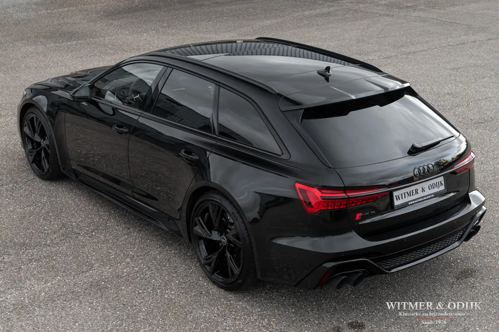 Audi RS6 Quattro Abt Power S 710pk Zwart - 2