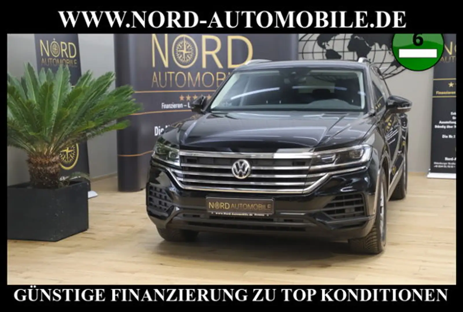 Volkswagen Touareg 4MOT 3.0 TDI Luft*SIDE&LANE*KAMERA*AHK* Basis Negru - 1