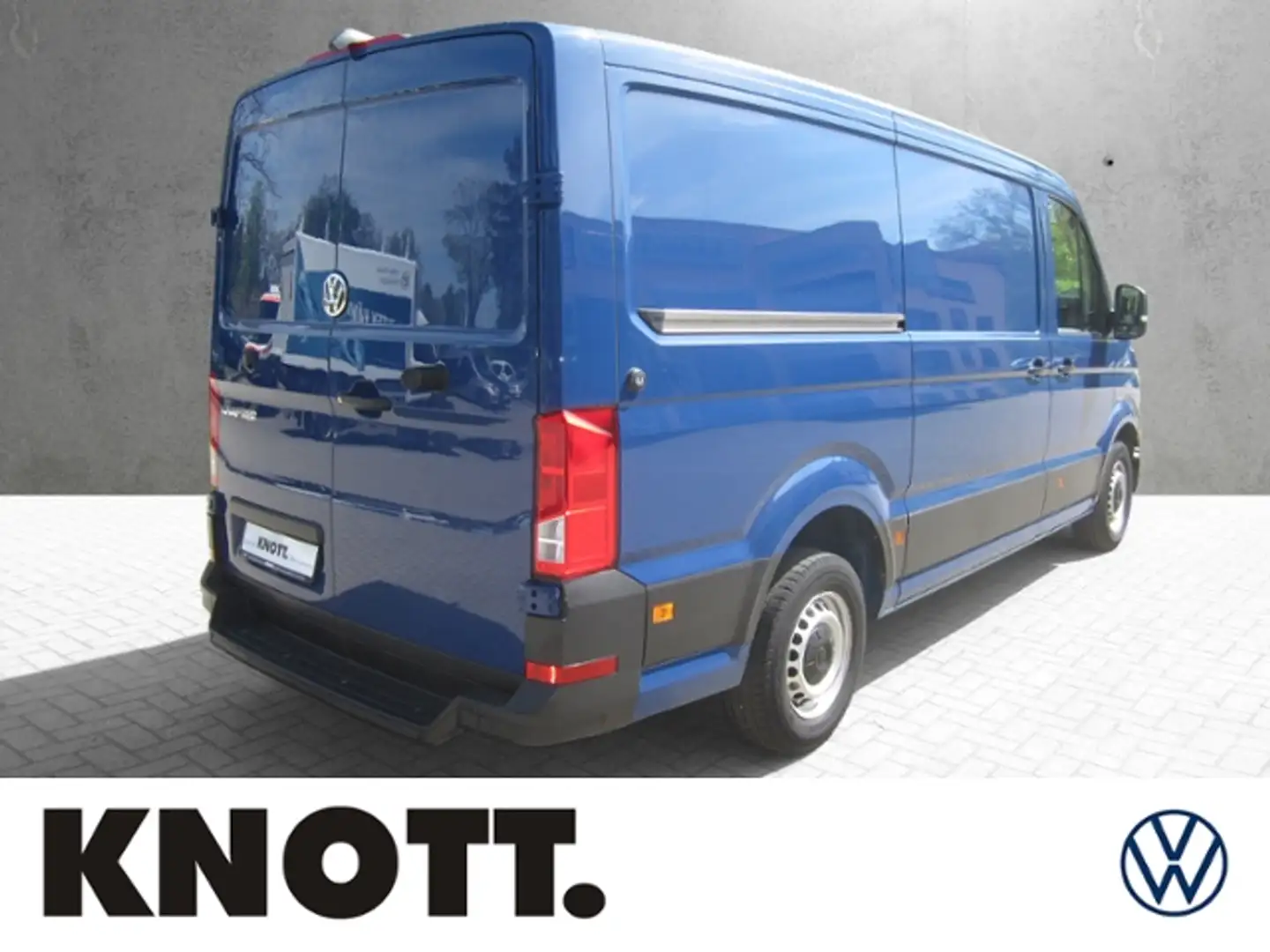 Volkswagen Crafter Kasten MR 2.0 TDI 6-Gang LED NAVI RFK Blauw - 2