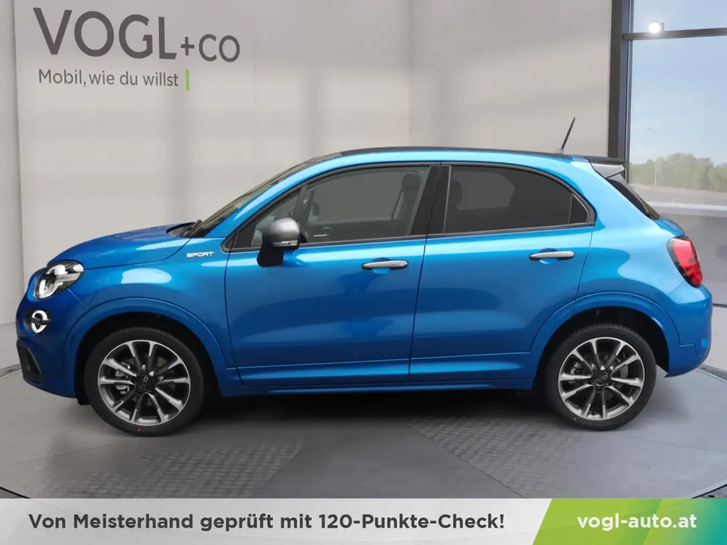 Fiat 500X Dolcevita Hybrid 130 Blau - 2