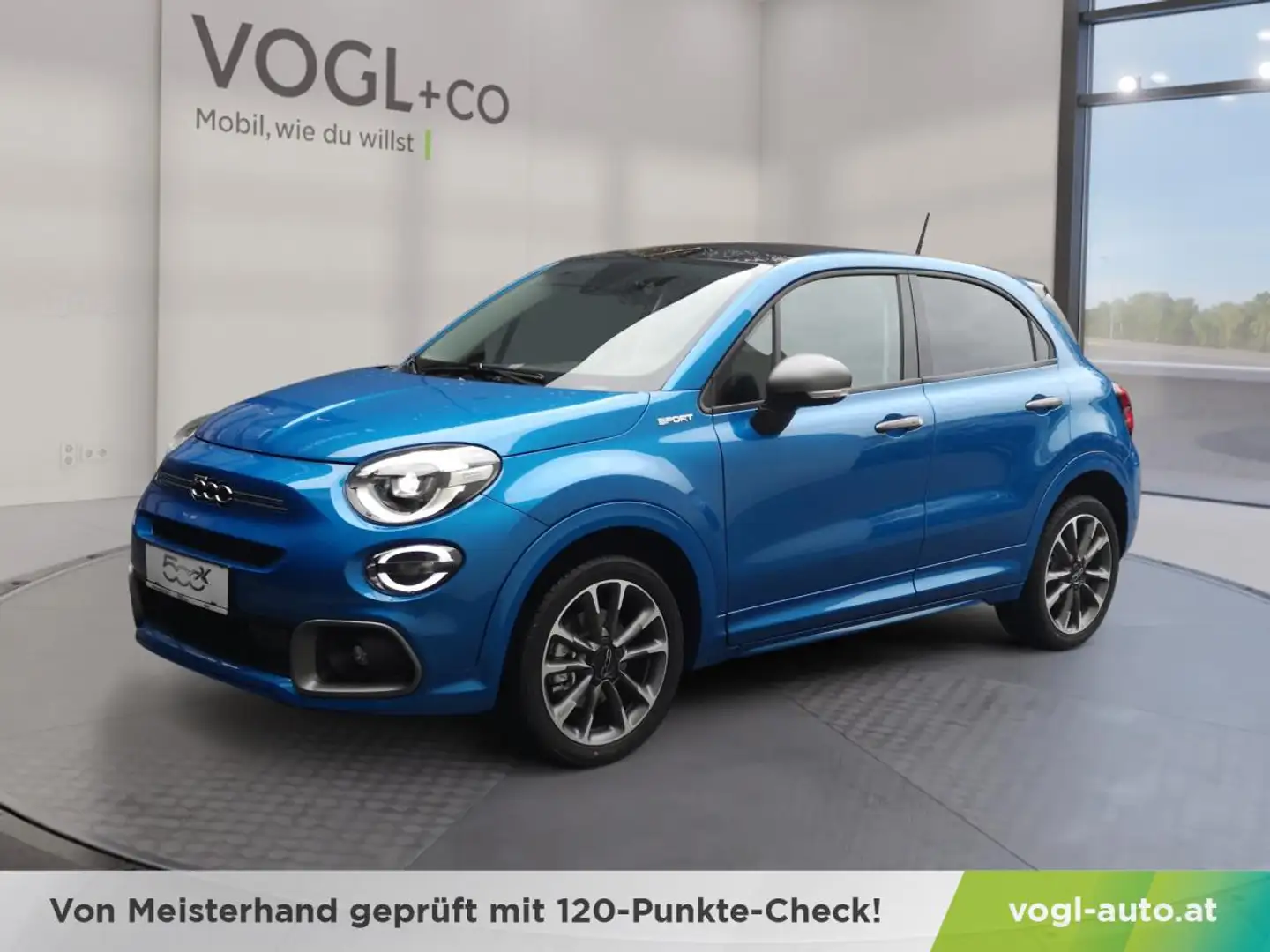 Fiat 500X Dolcevita Hybrid 130 Blau - 1