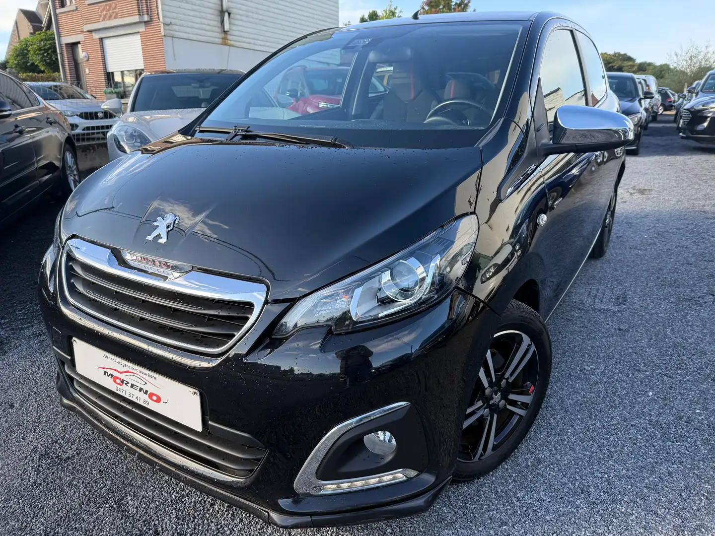 Peugeot 108 108 Allure gt line navi camera 12 M waarborg Schwarz - 1