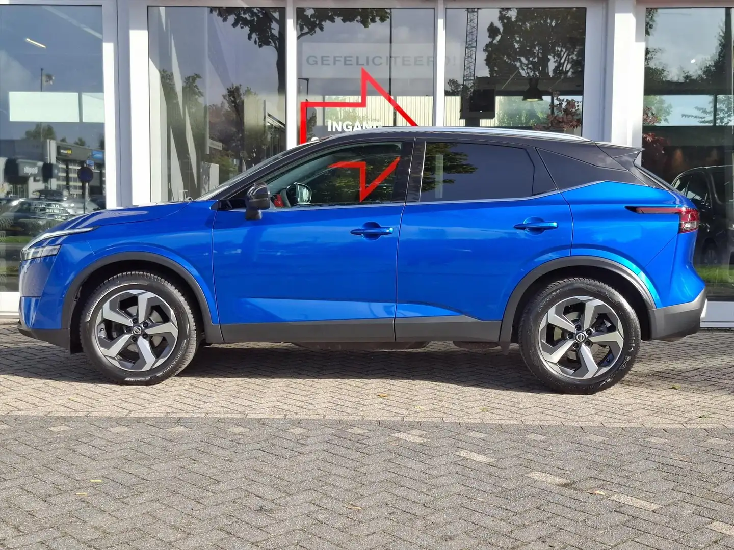 Nissan Qashqai 1.3 Mild-Hybrid 158pk Xtronic Premiere Edition | P Blauw - 2