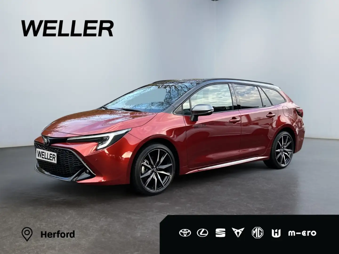 Toyota Corolla 2.0 Hybrid TS GR Sport *LED*ACC*CAM*Navi* Orange - 1