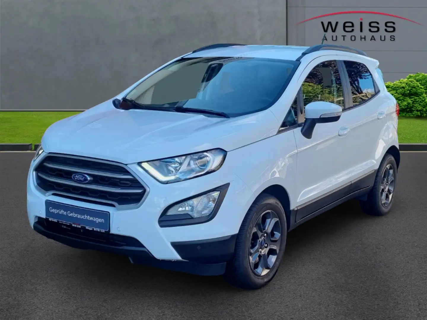 Ford EcoSport Cool&Connect 1.0 EcoBoost Navi*SHZ*LHZ*WHZ*DAB Blanc - 1