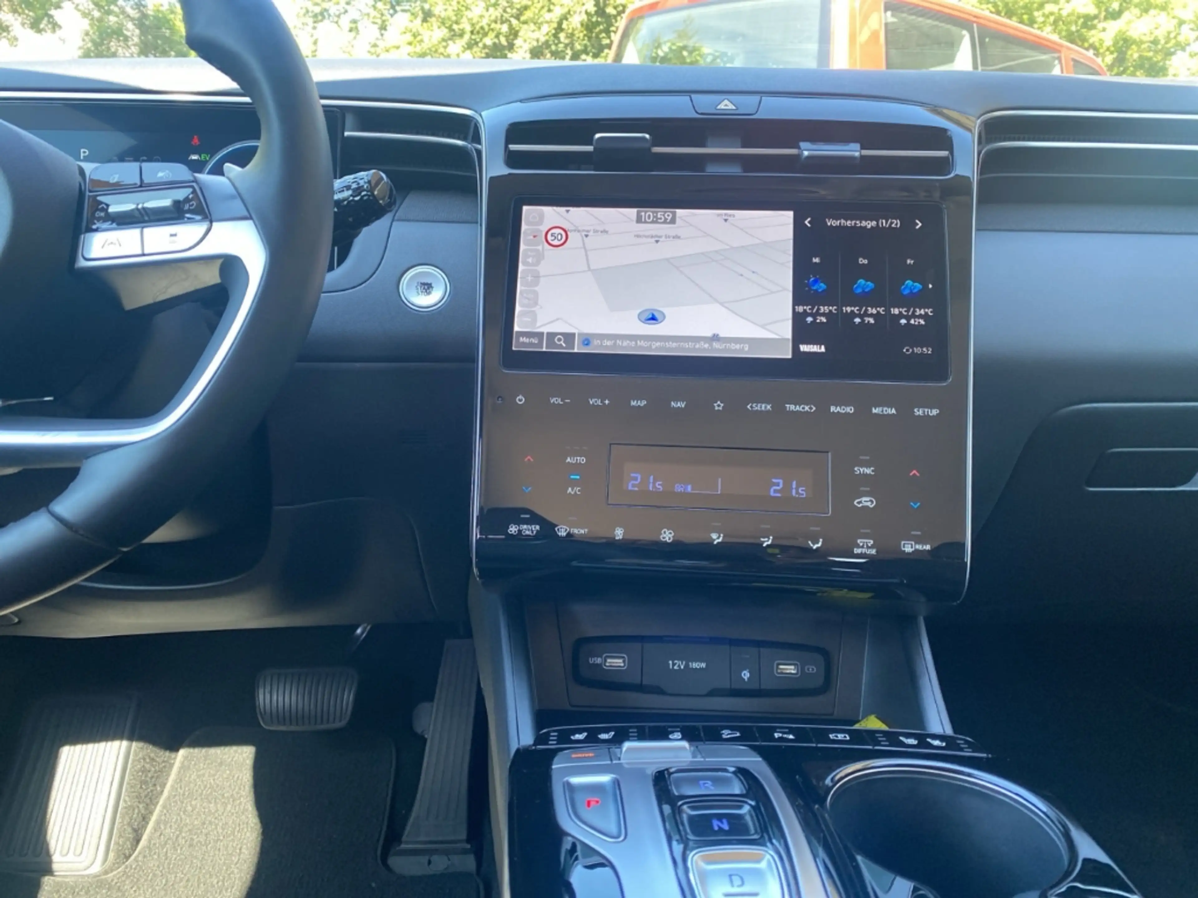 Hyundai TUCSON PHEV Prime 4WD AT-6 AHK Leder Navi Rü.CAM PDC SHZ — photo 10