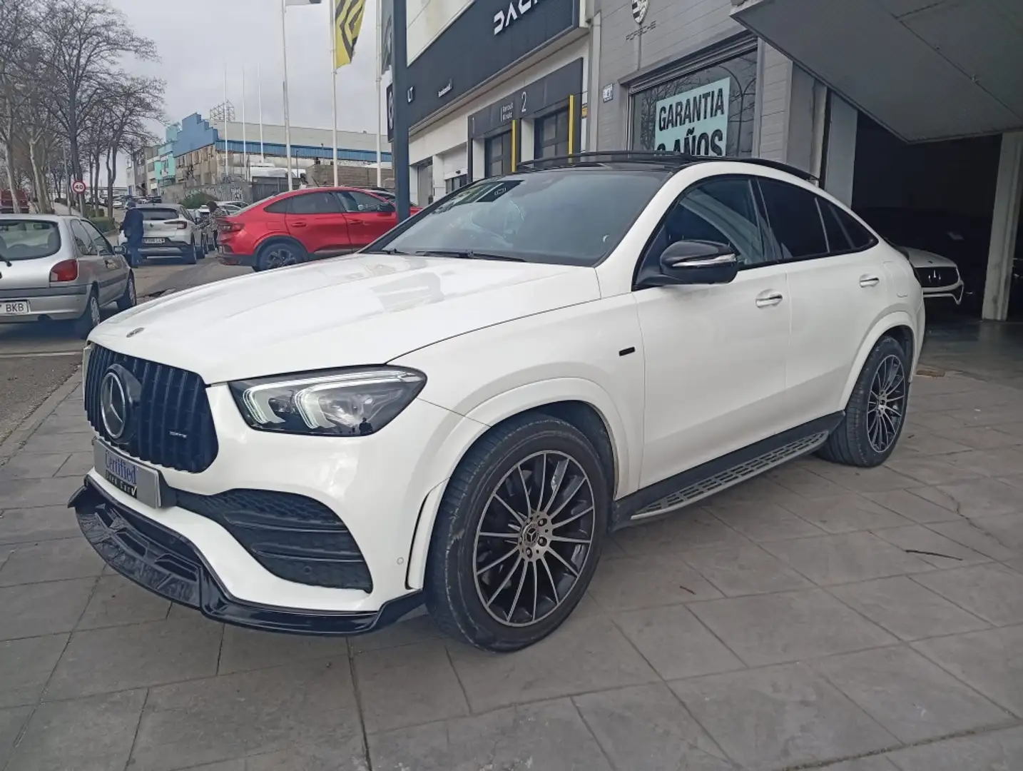 Mercedes-Benz GLE 350 Coupé 350de 4Matic Aut. Blanco - 2
