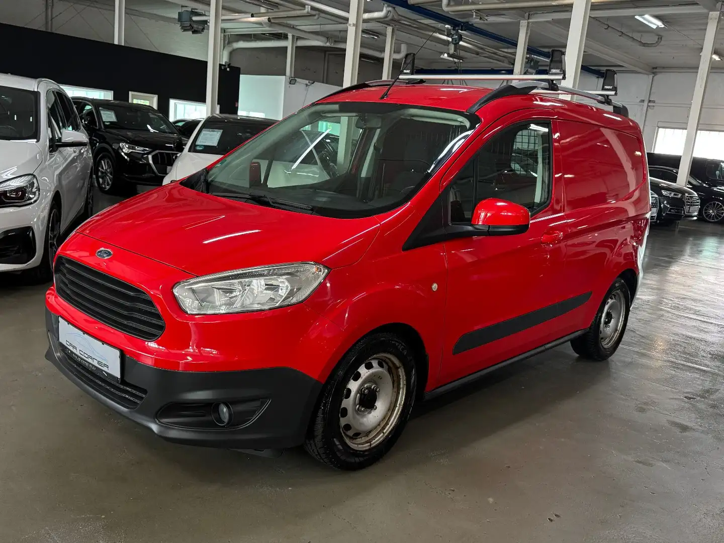 Ford Tourneo Courier 1.5 TDCI TREND SERVICE & TÜV NEU Rot - 1