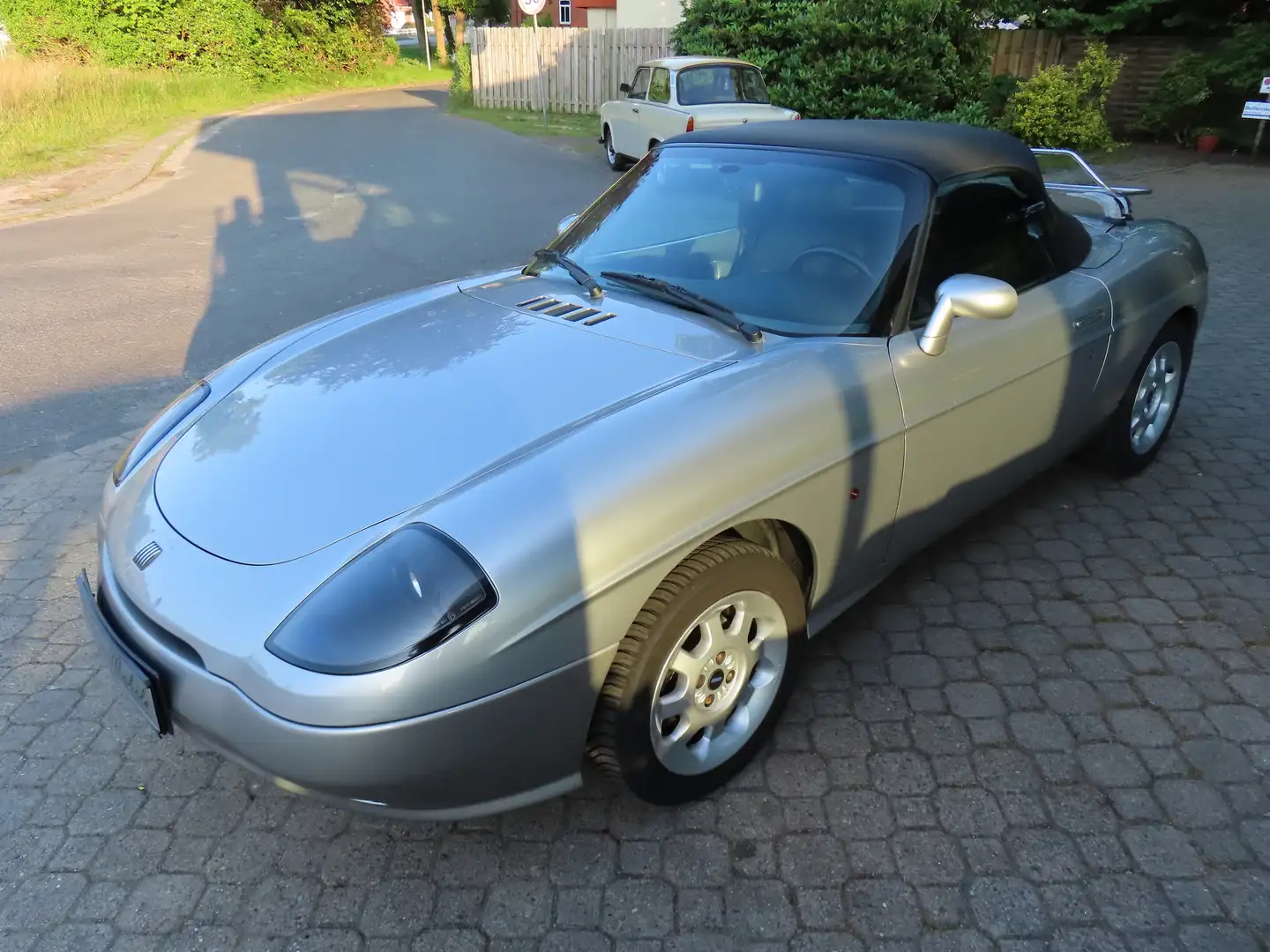 Fiat Barchetta 1.8 16V *nur 84 TKM*1.Hand*Hardtop*HU neu*GJ-Rfn.* Silber - 2