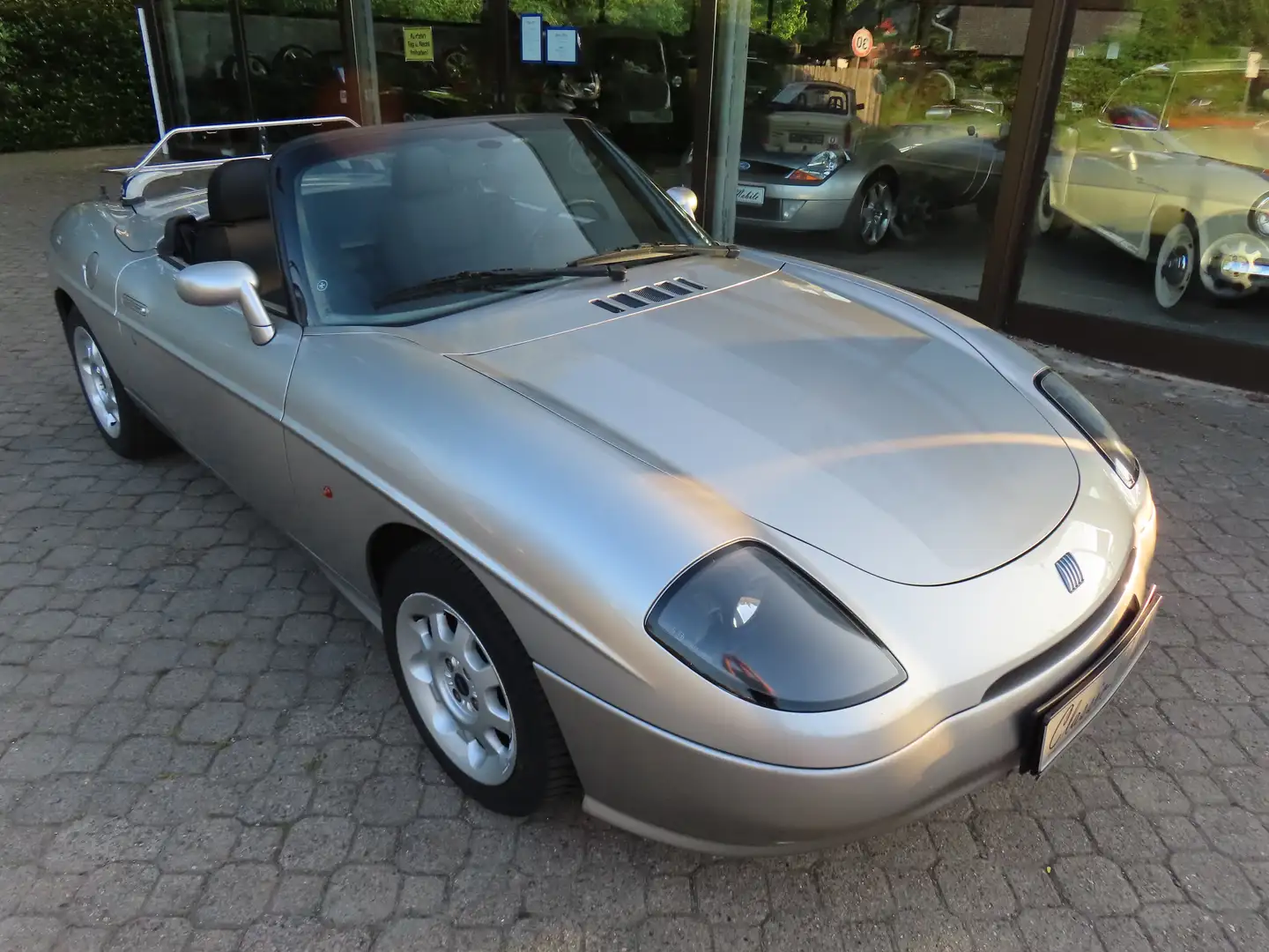 Fiat Barchetta 1.8 16V *nur 84 TKM*1.Hand*Hardtop*HU neu*GJ-Rfn.* Silber - 1