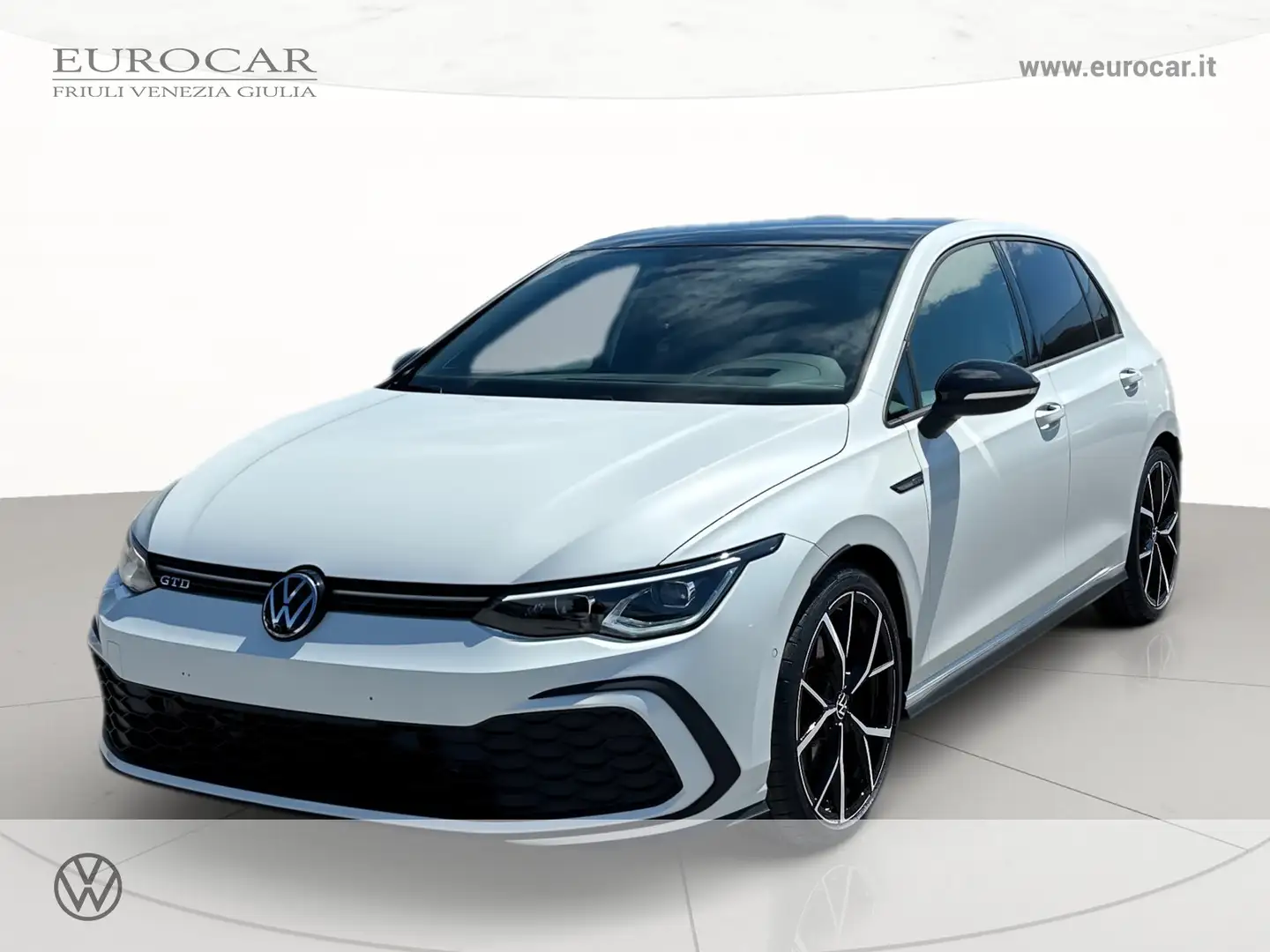 Volkswagen Golf GTD 2.0 tdi gtd 200cv dsg Weiß - 1