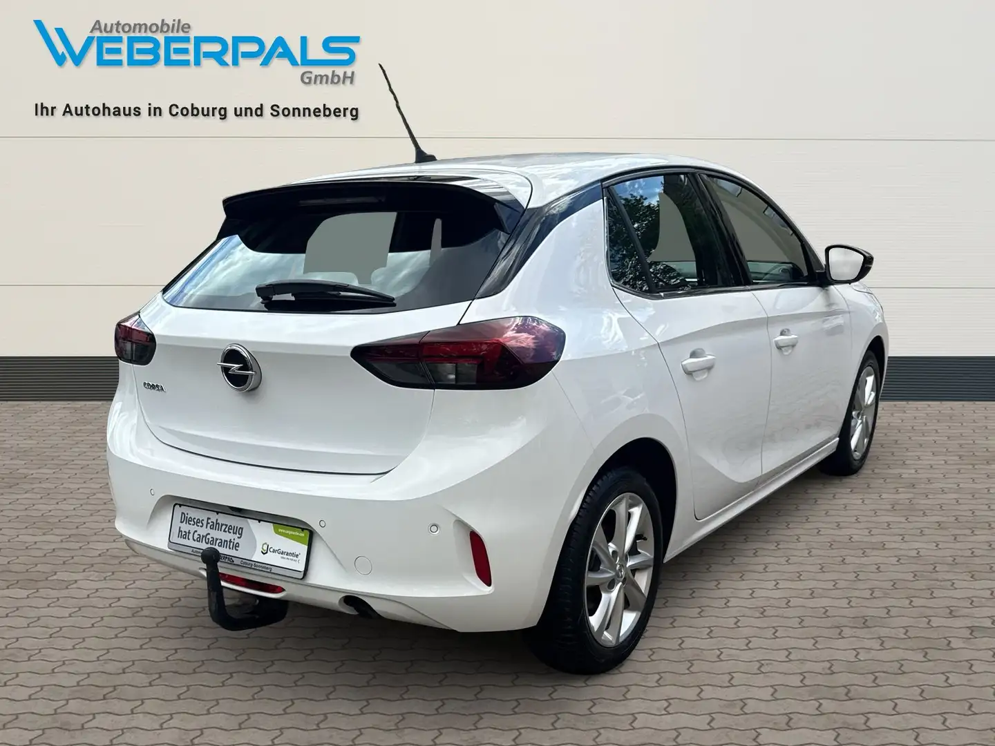 Opel Corsa Elegance-KAMERA-SITZHEIZUNG-AHK-KLIMAANLAGE-ALU Weiß - 2
