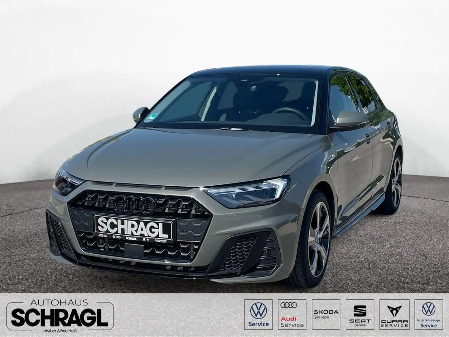 Audi A1 Sportback 30 TFSI S line s-tronic+LED+ACC+KAM Grau - 1