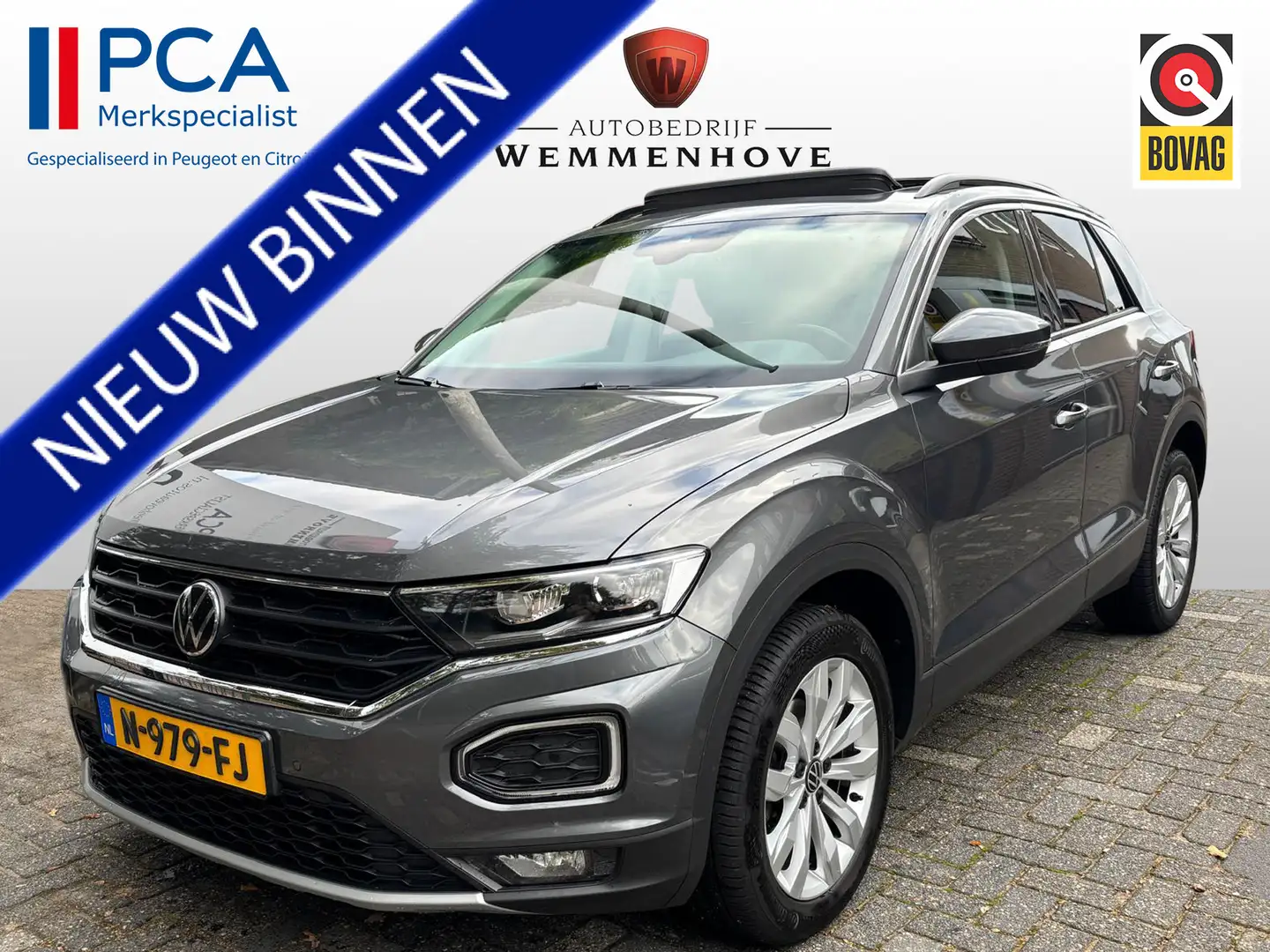 Volkswagen T-Roc 1.0 TSI Style Grijs - 1