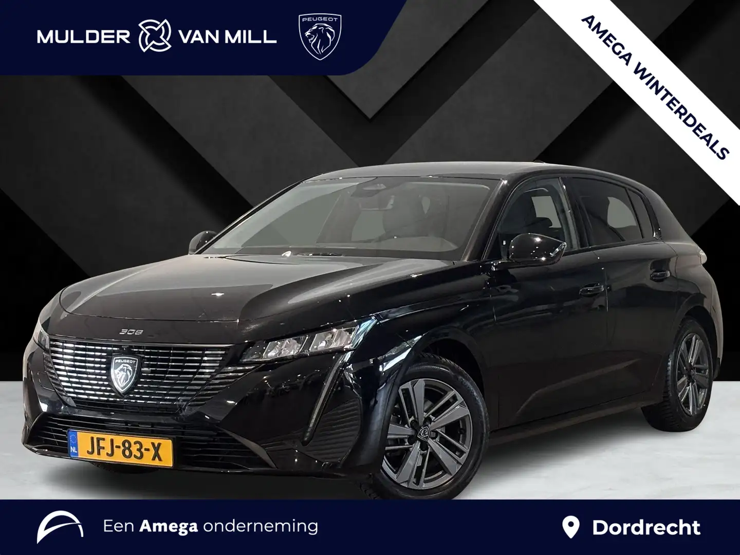 Peugeot 308 Allure 1.2 Turbo 130pk | NAVI | 360° CAMERA | AGR- Noir - 1