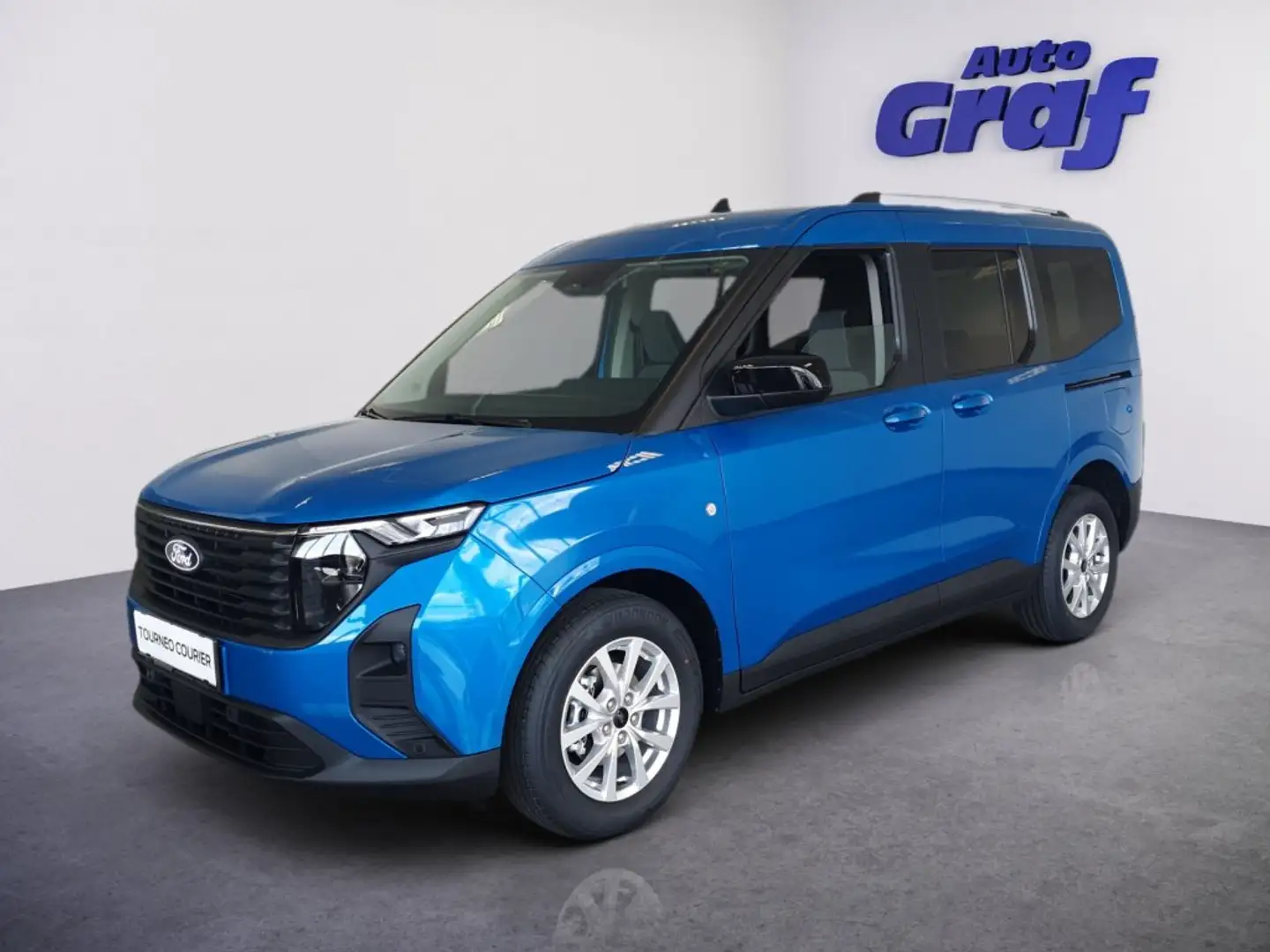 Ford Tourneo Courier 1,0 EcoBoost Titanium Blau - 1